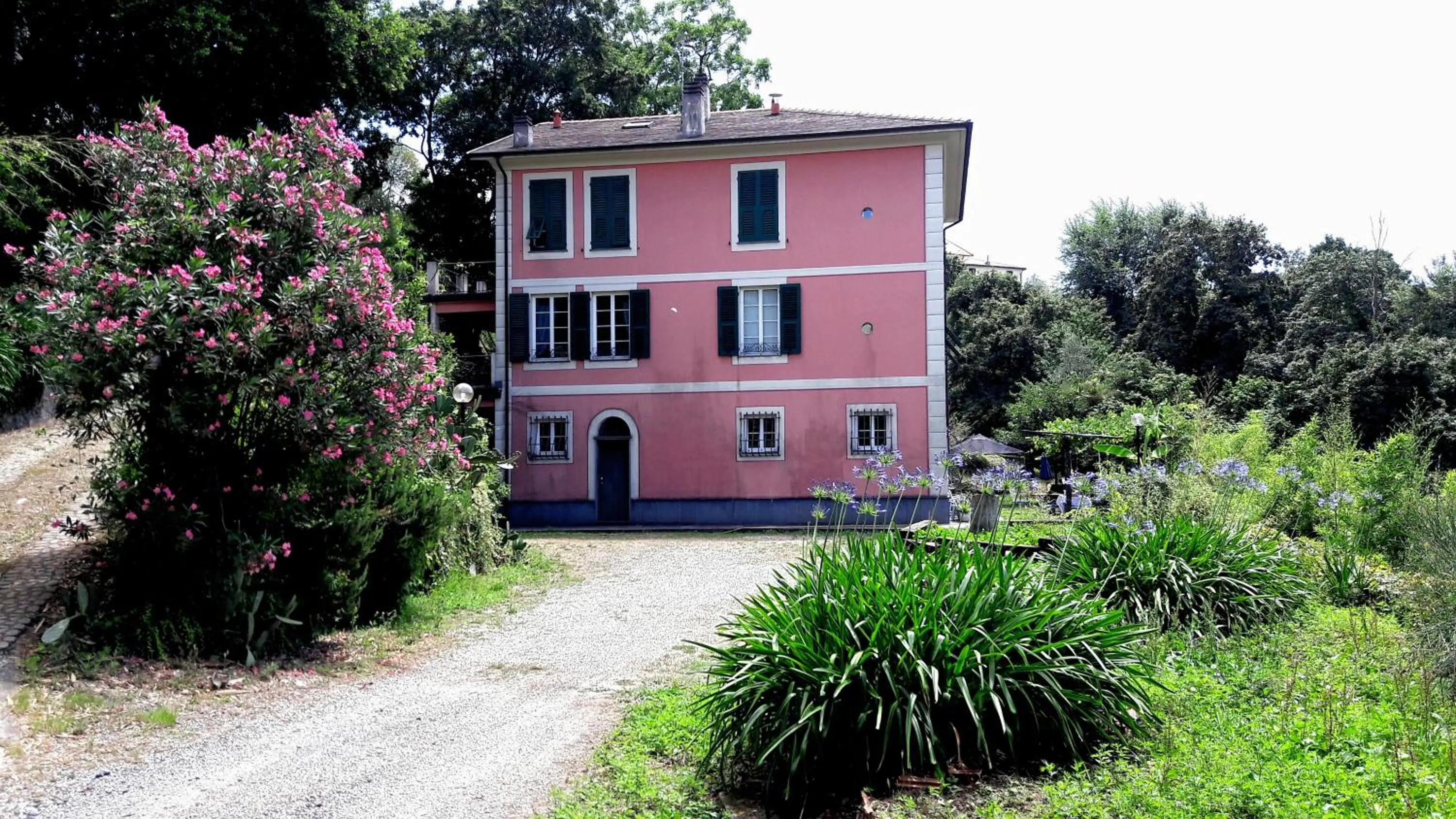 Property building in The italian riviera