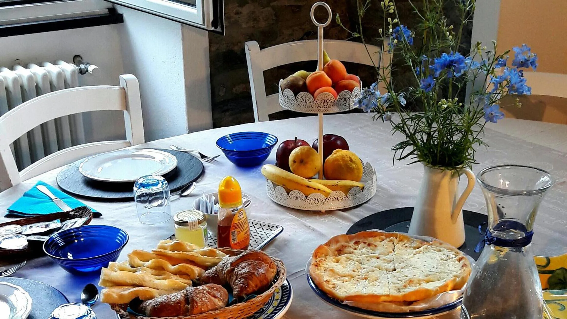 Breakfast in The italian riviera