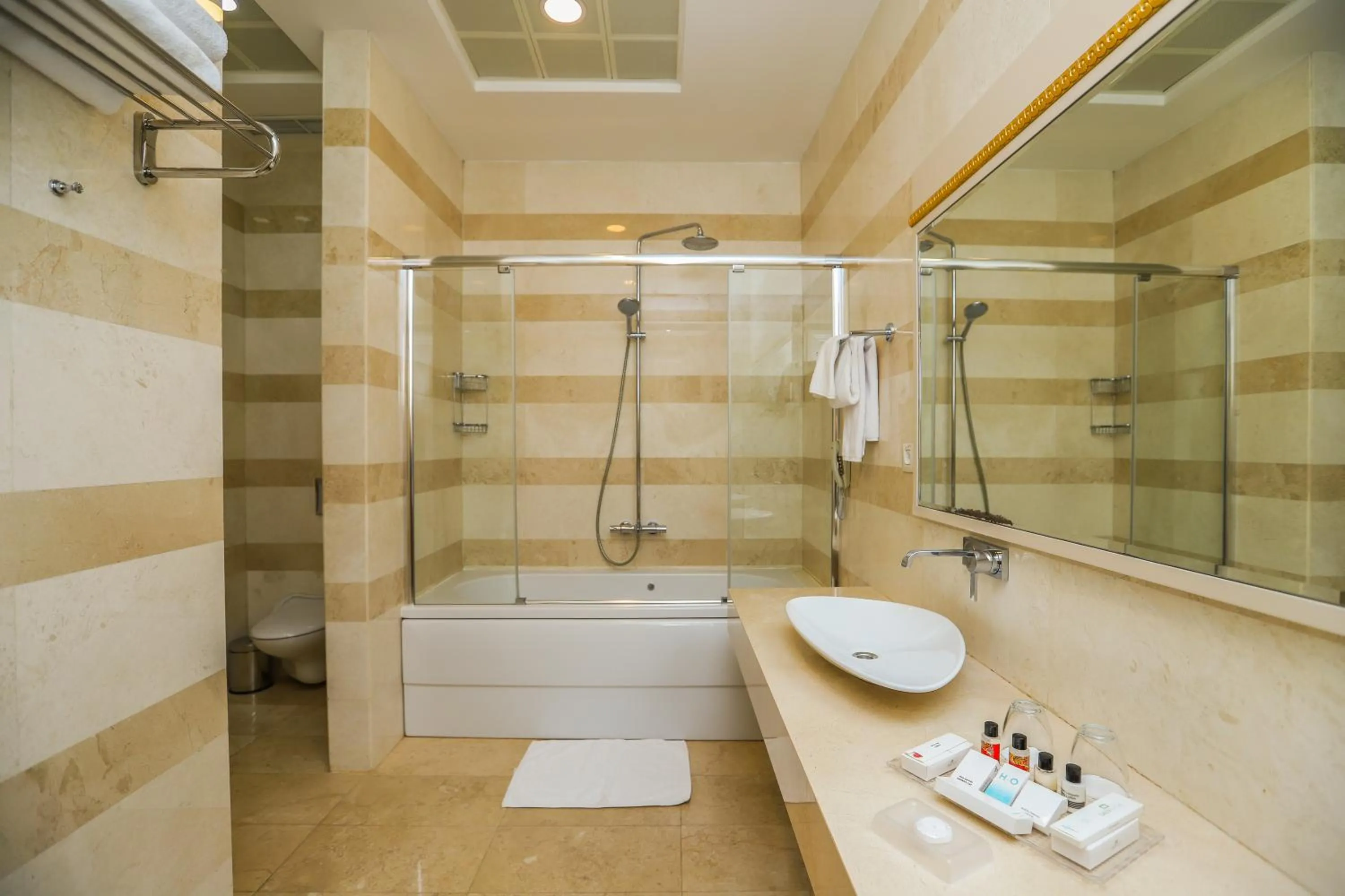 Bathroom in Gabala Garden Hotel