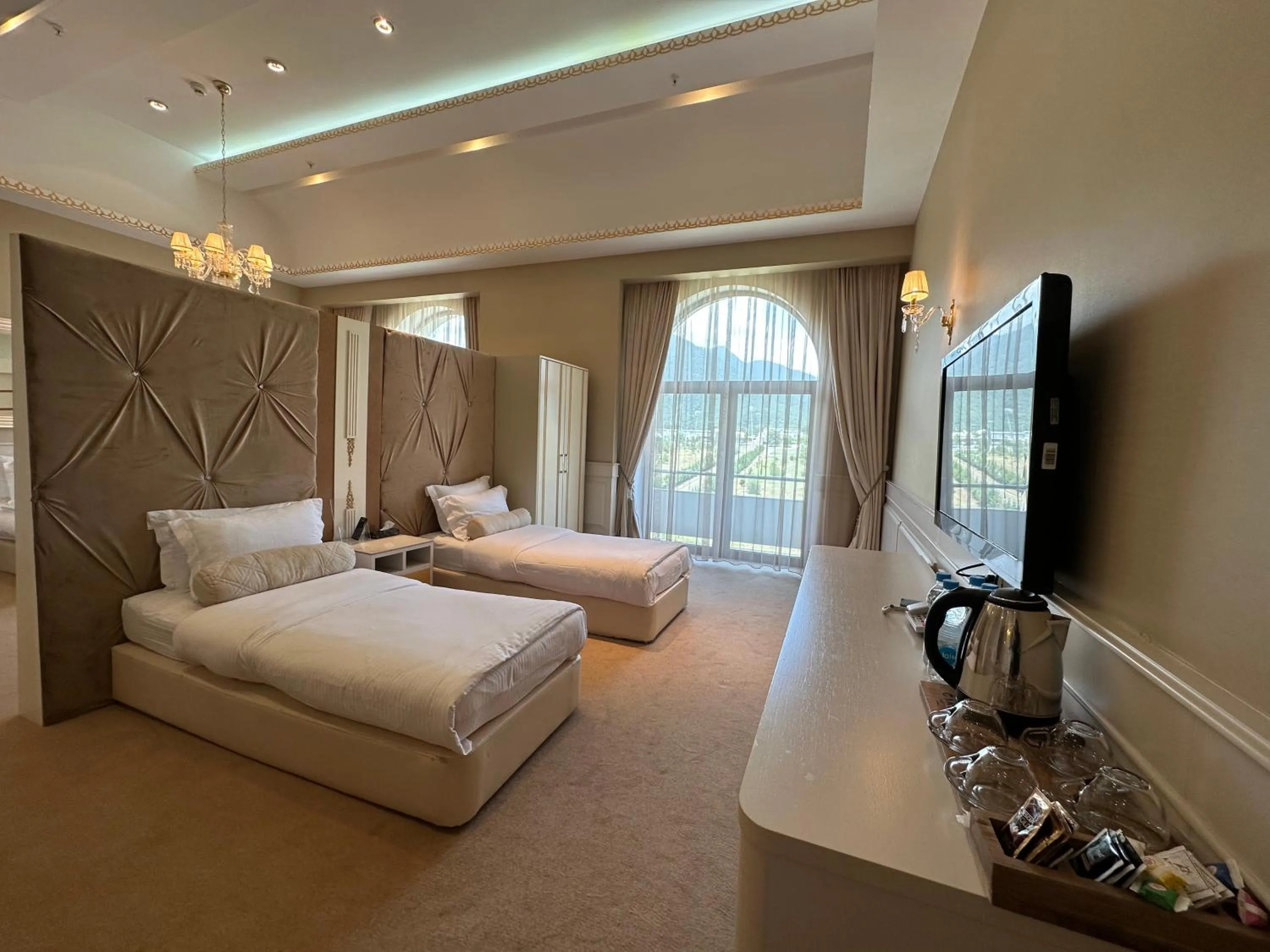 Bedroom, Bed in Gabala Garden Hotel