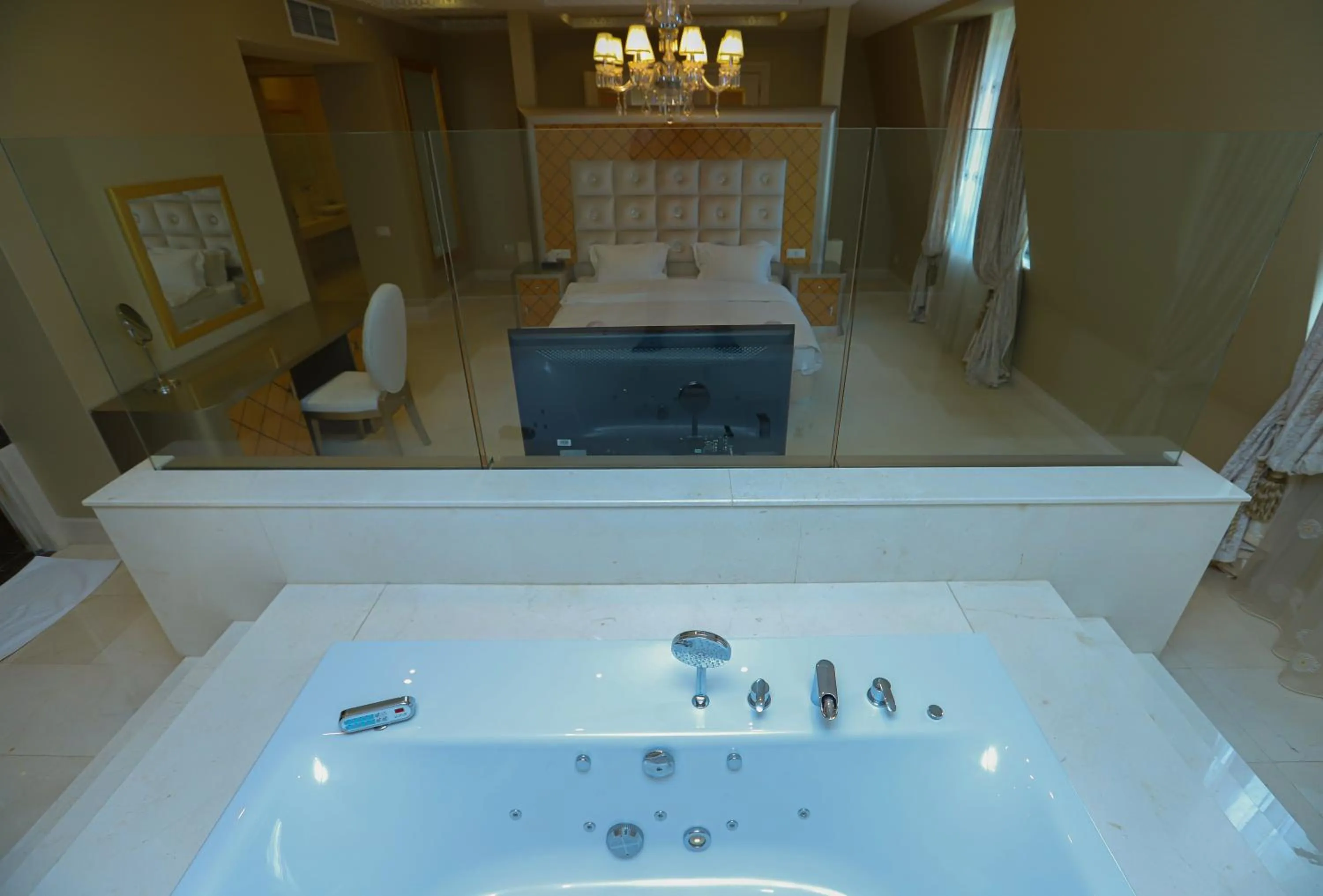 Bathroom in Gabala Garden Hotel