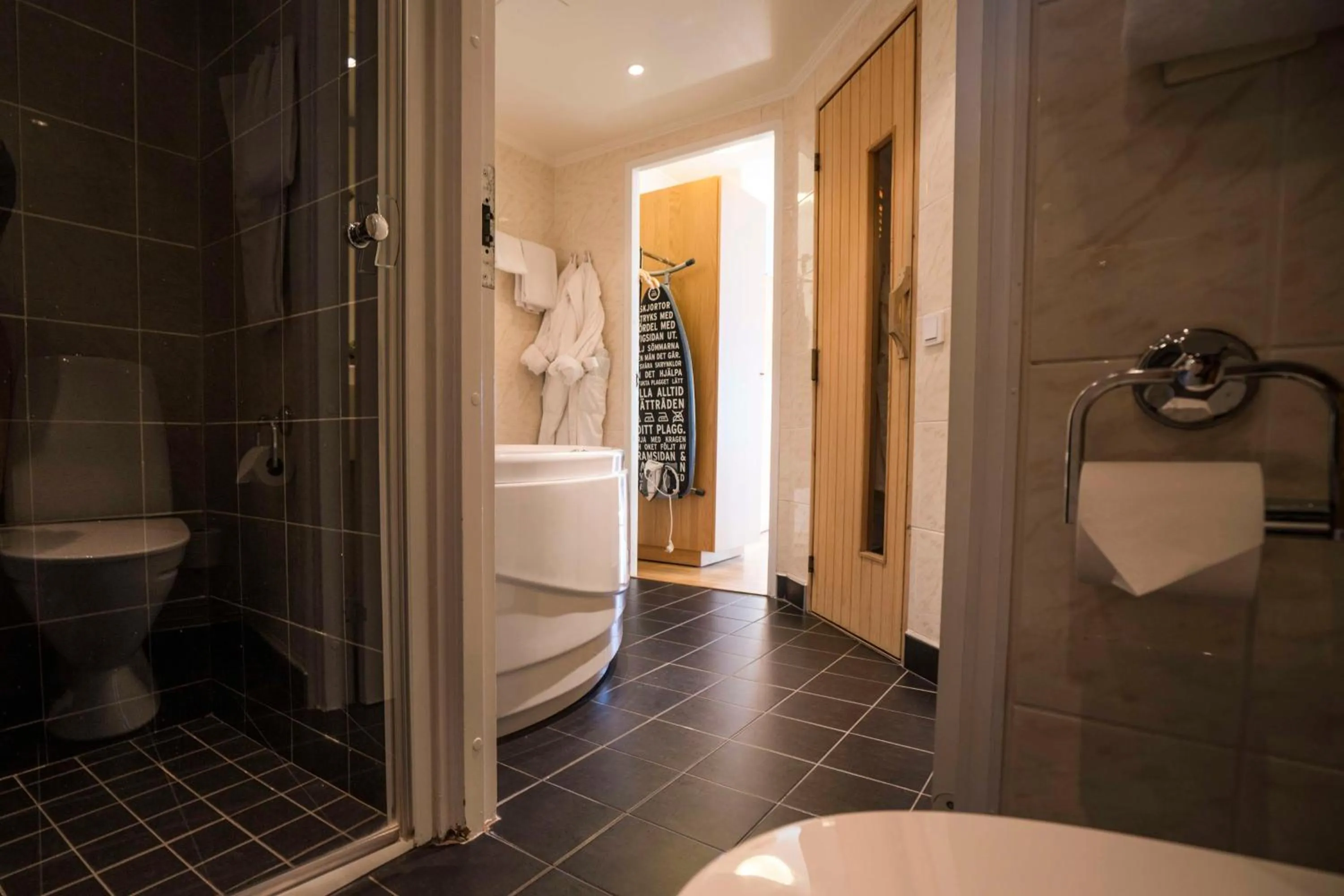 Bathroom in Scandic Star Sollentuna