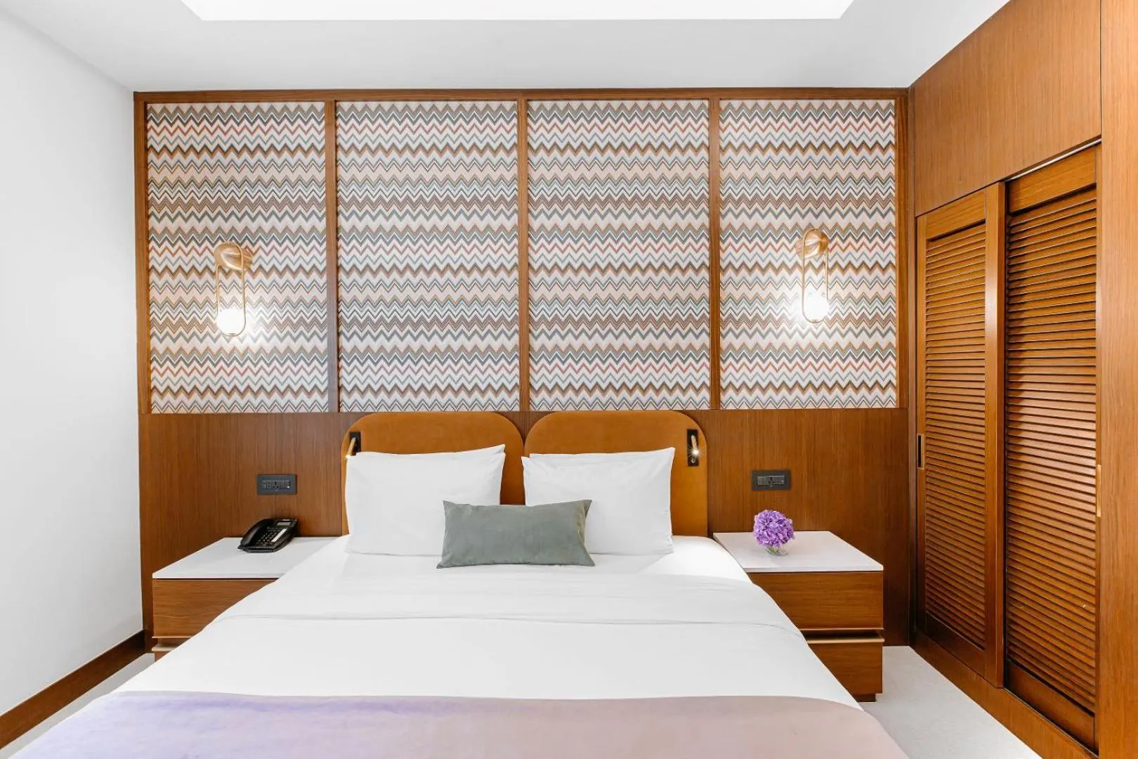 Bedroom, Bed in Qafqaz Riverside Hotel