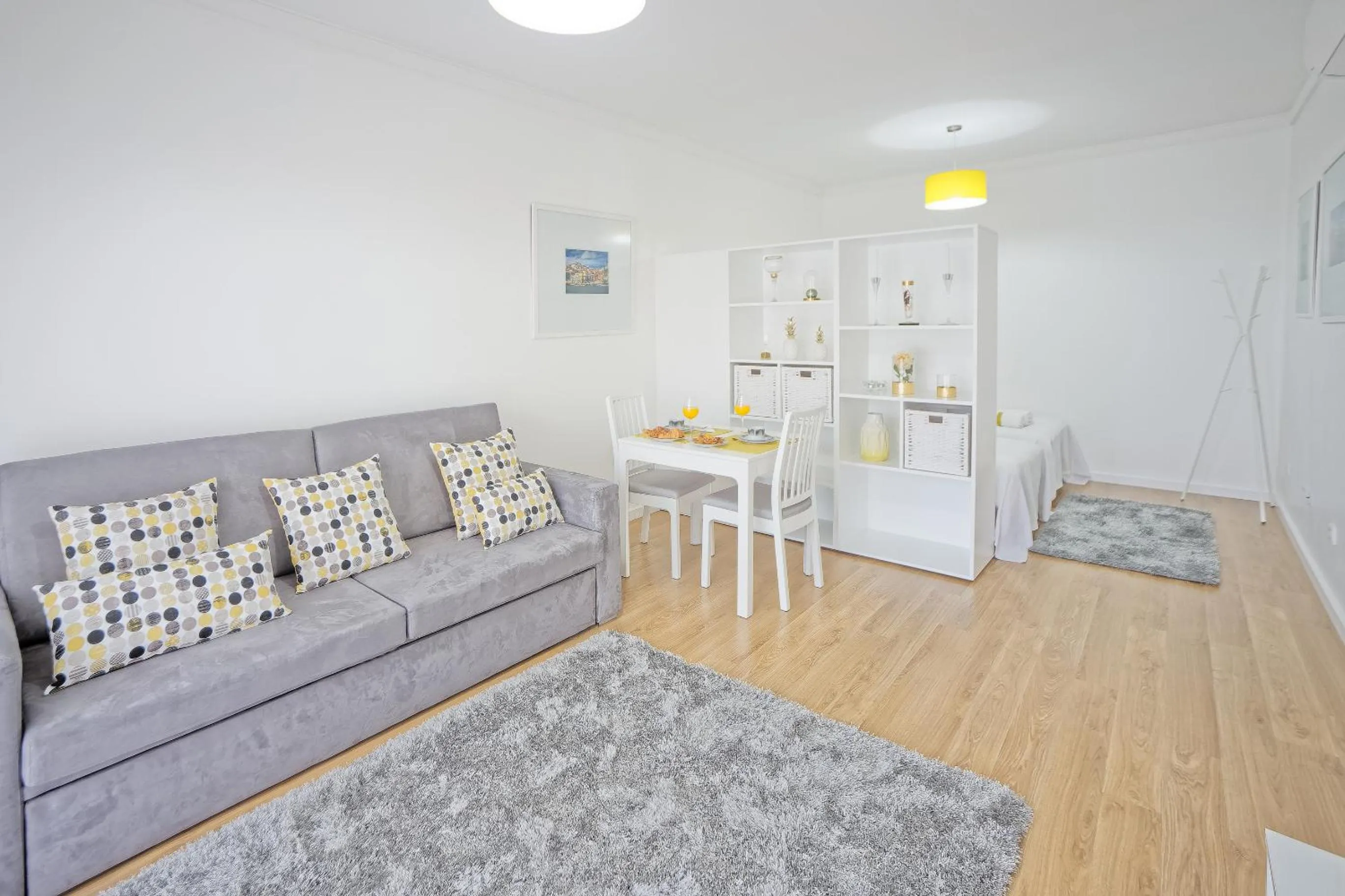 Living room in Luxury Anibal Cunha Apartments