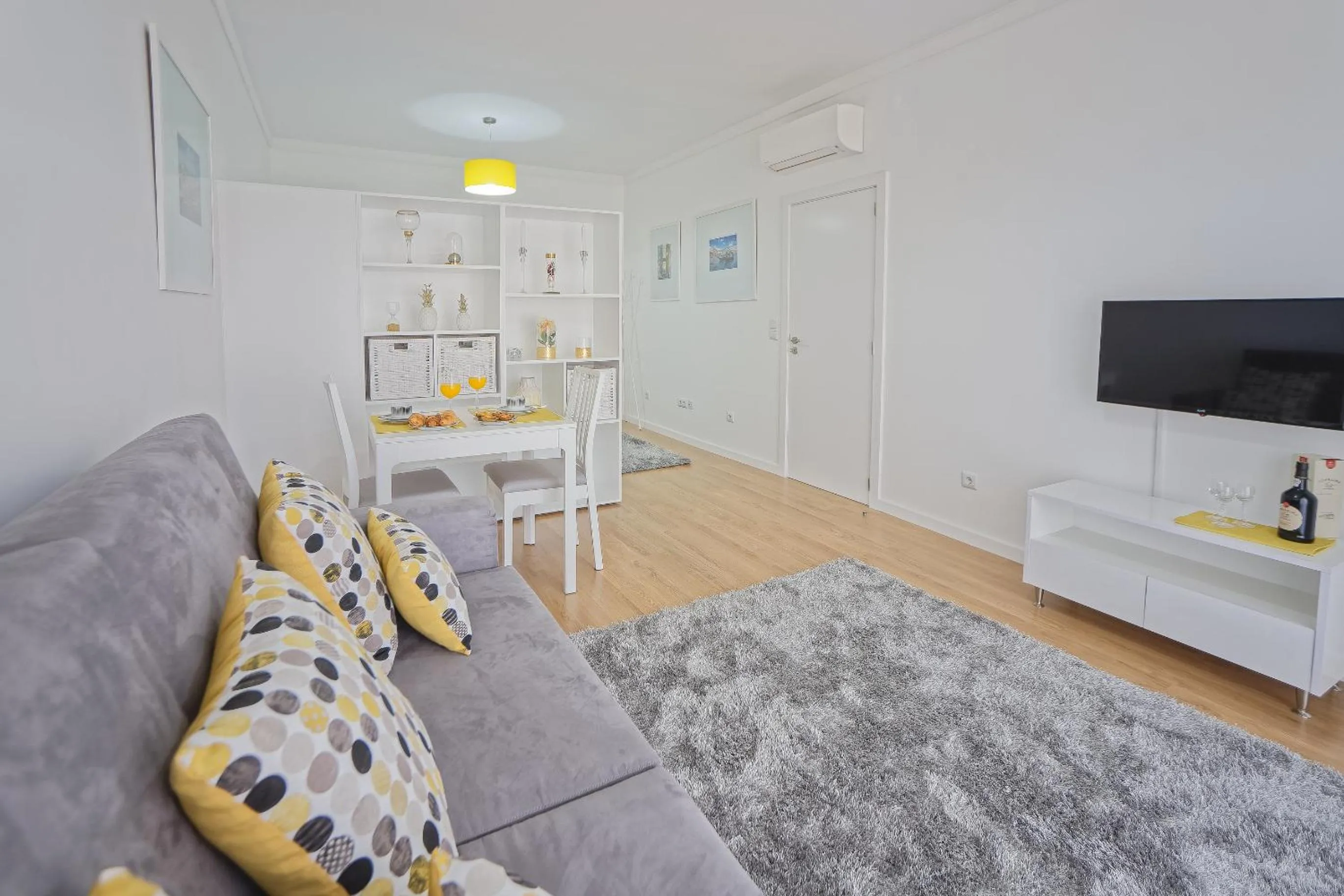 Living room in Luxury Anibal Cunha Apartments