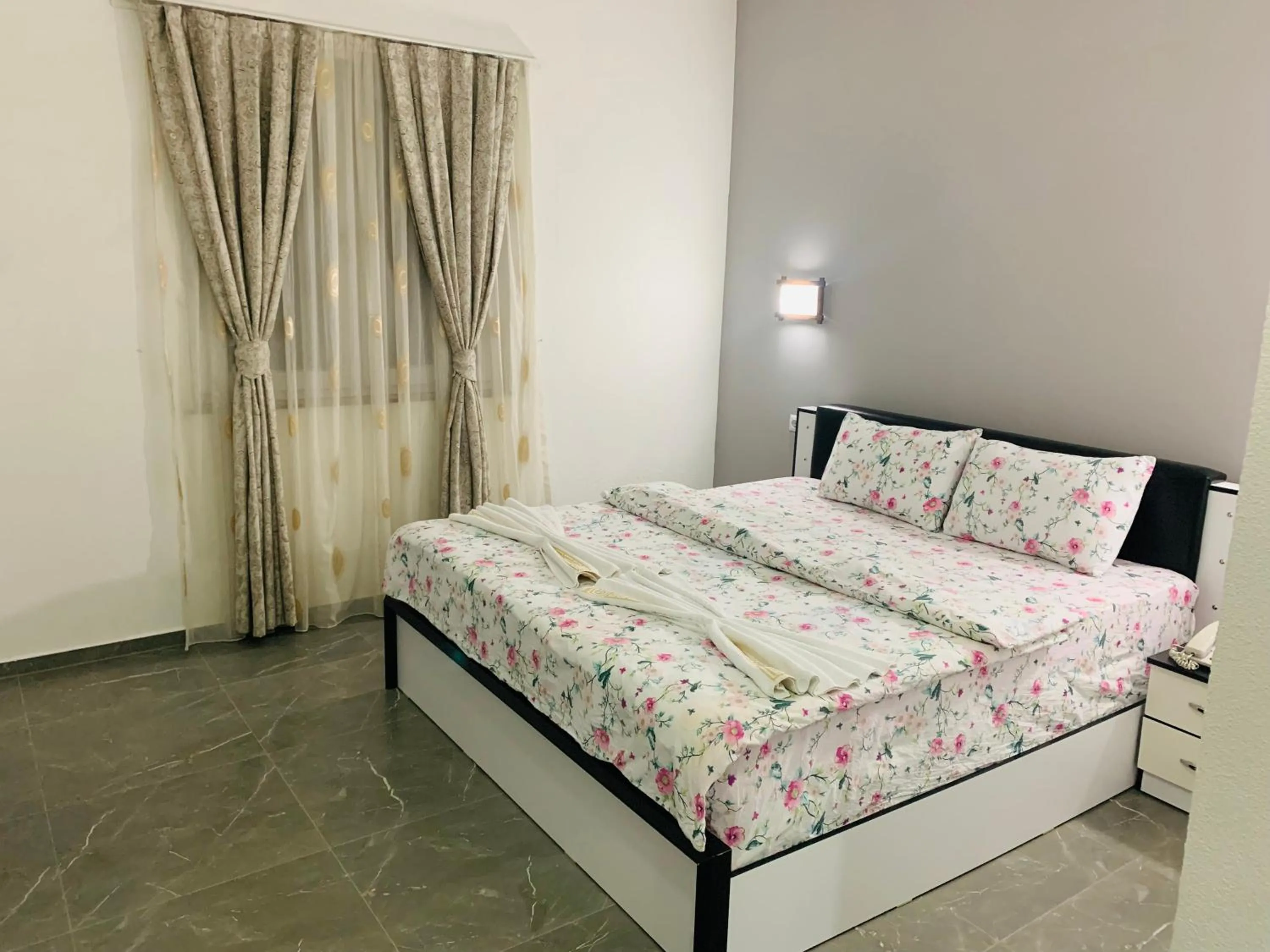 Bed in Hotel Albatros