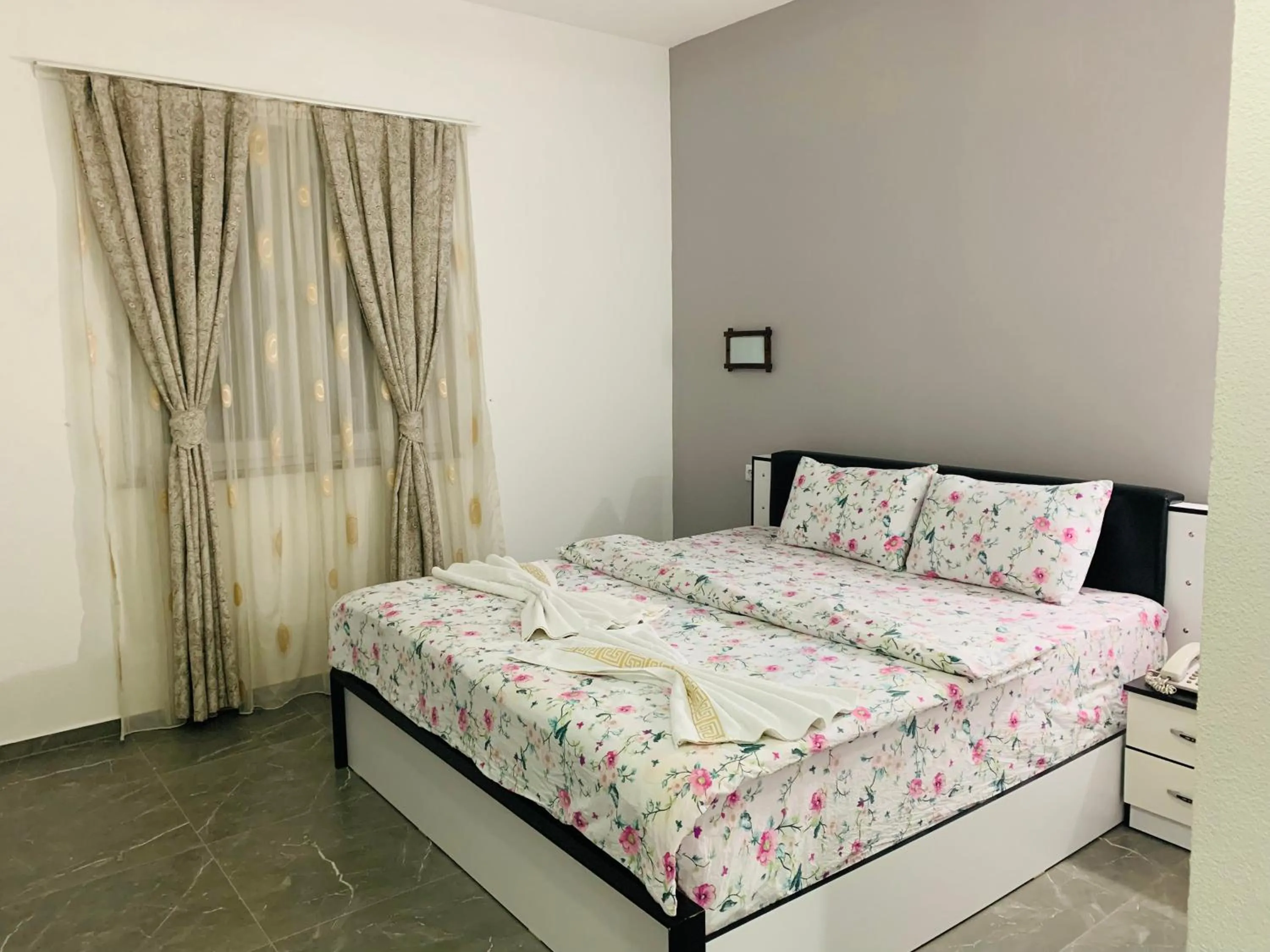 Bed in Hotel Albatros