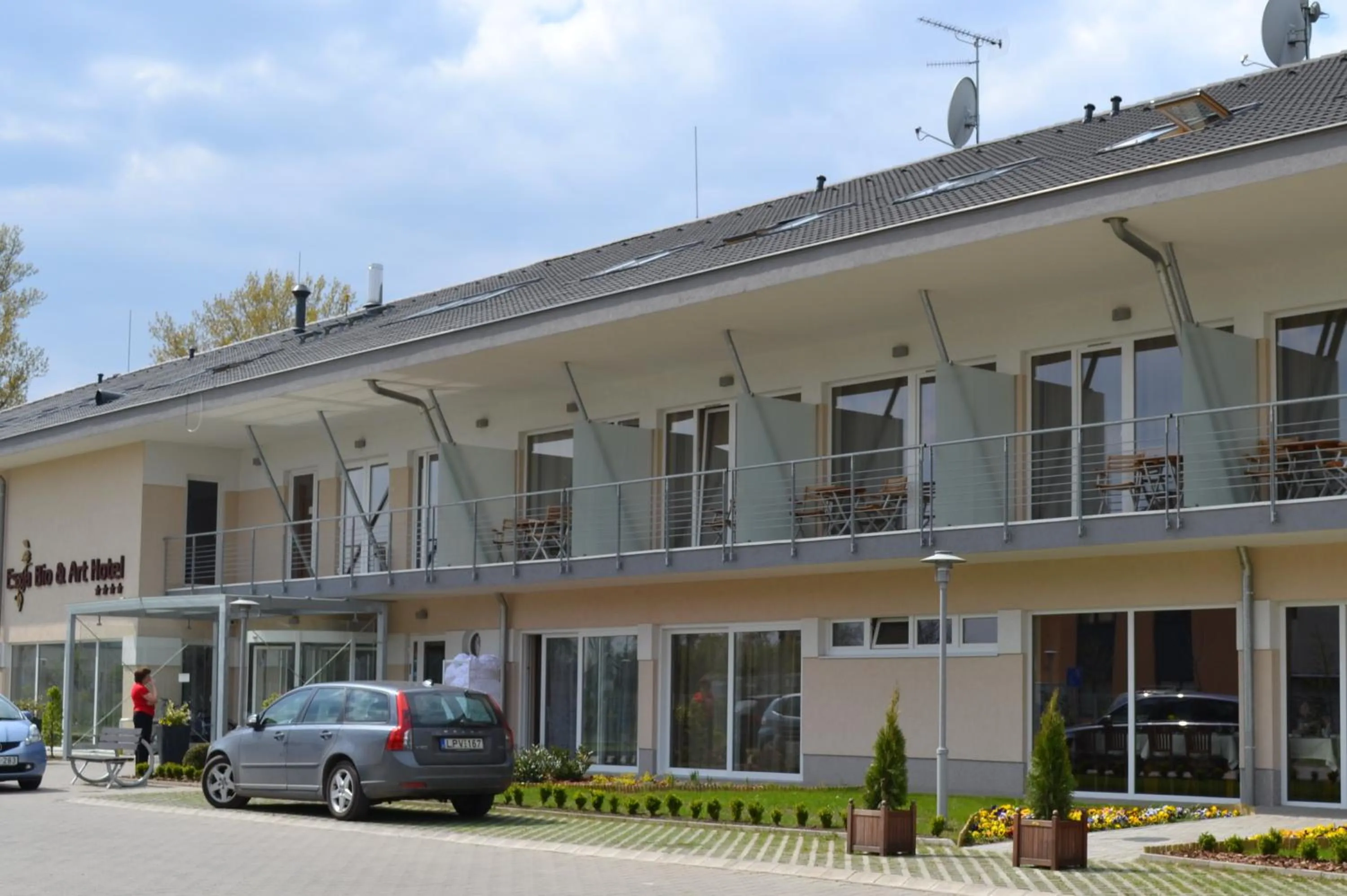 Property building in Szépia Bio and Art Hotel