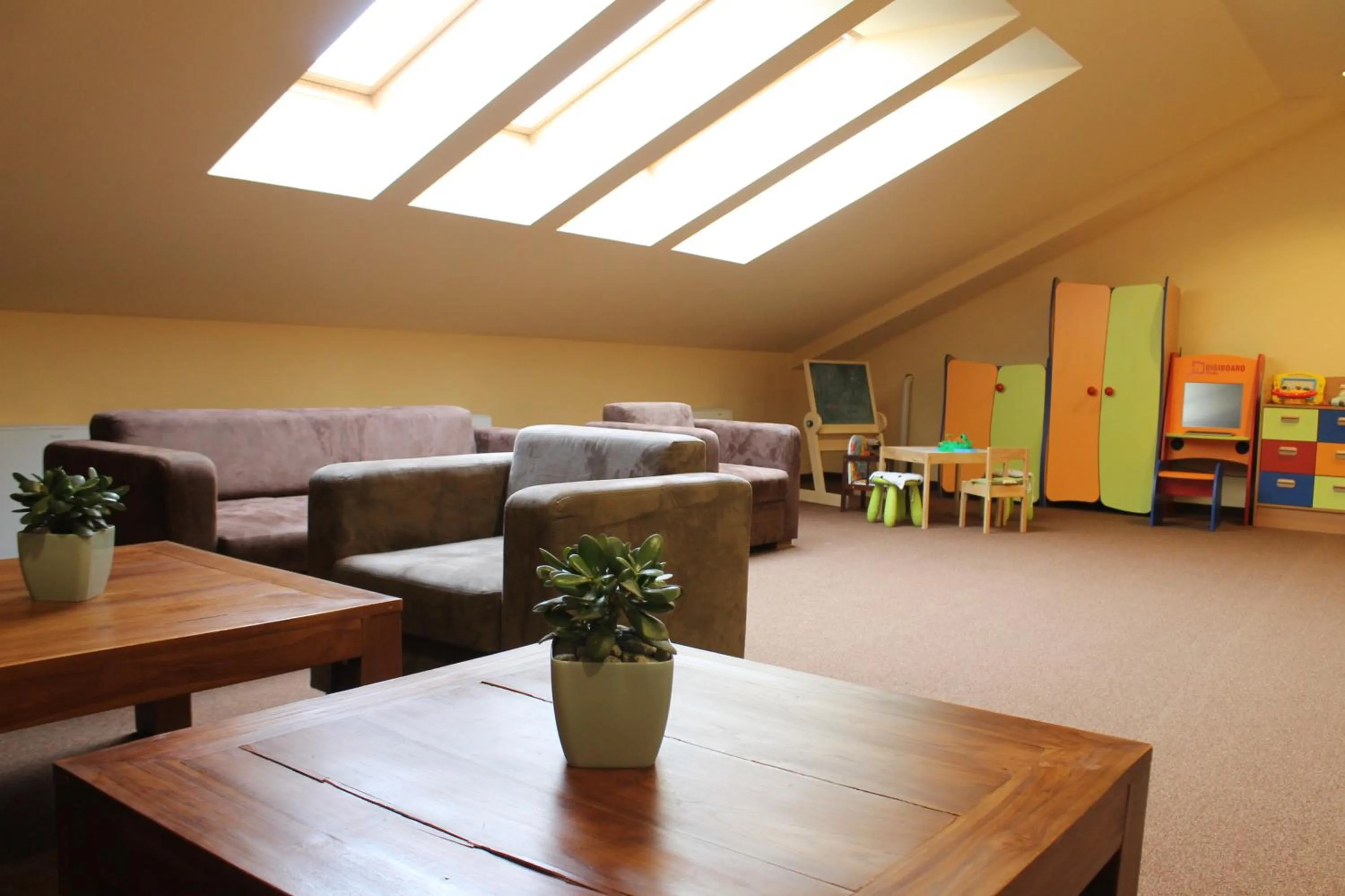 Living room in Szépia Bio and Art Hotel