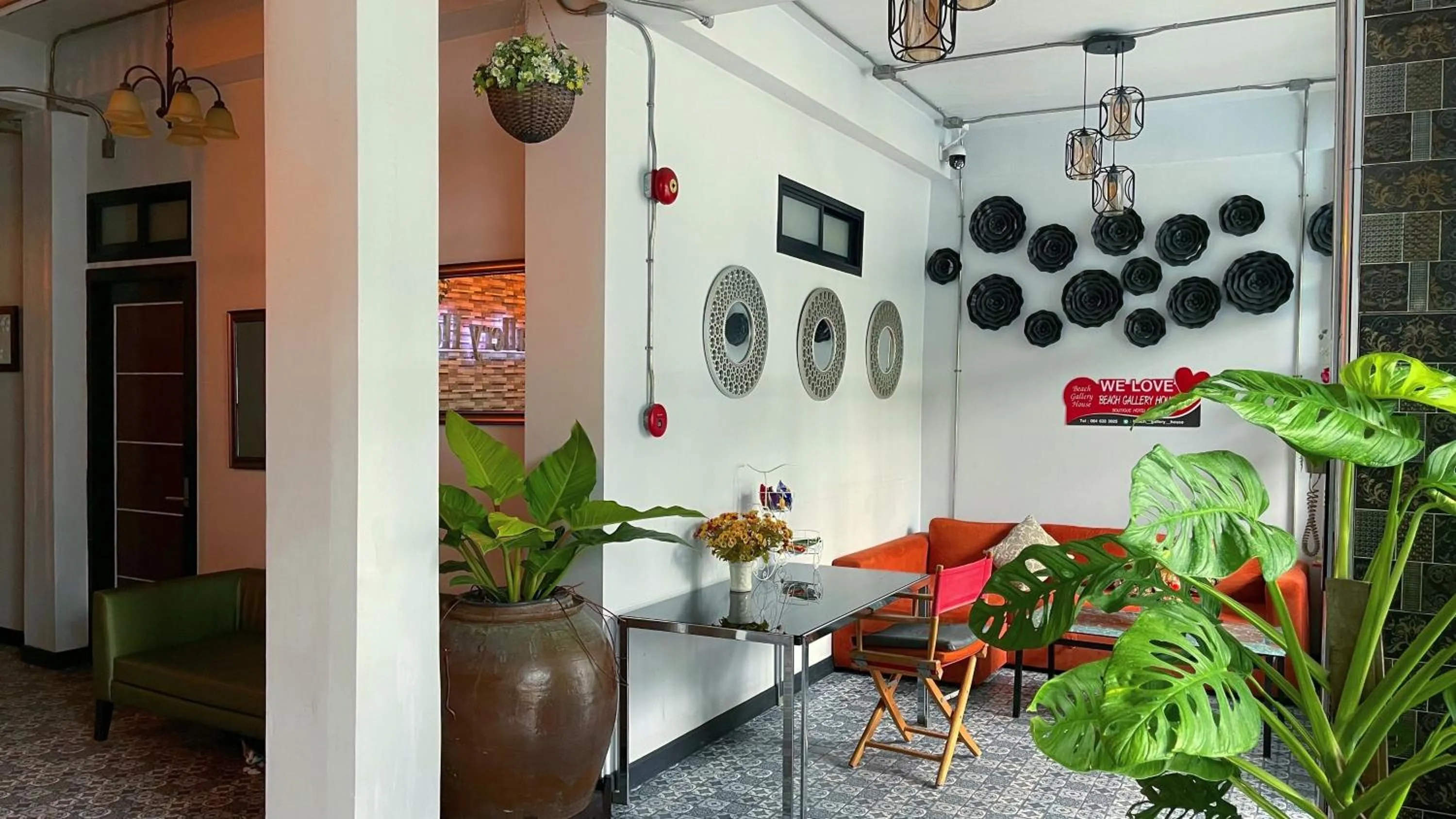 Lobby or reception in Beach Gallery House