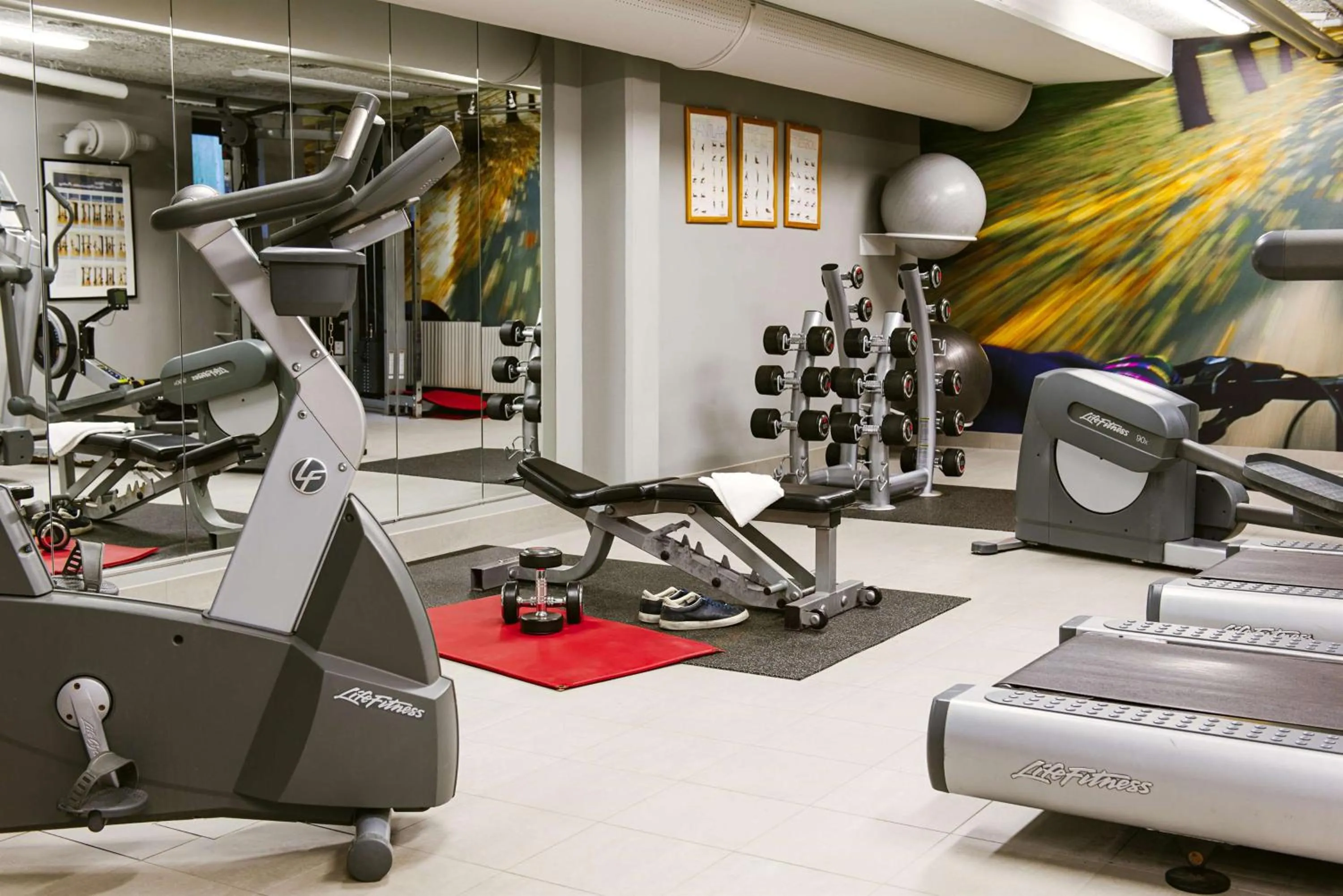 Fitness centre/facilities in Scandic Helsingborg Nord