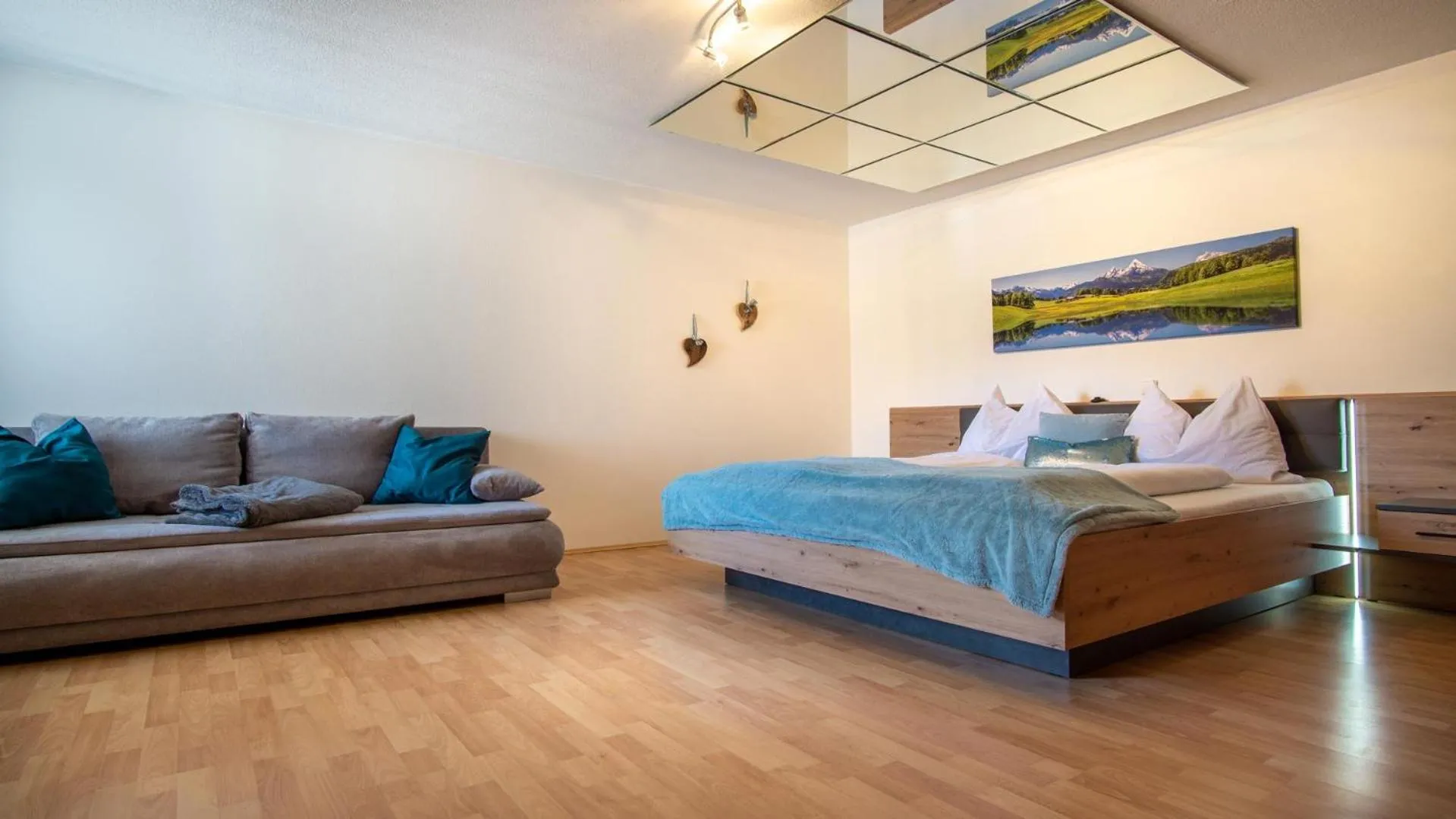 Bed in Stubaier Bauern Appartement