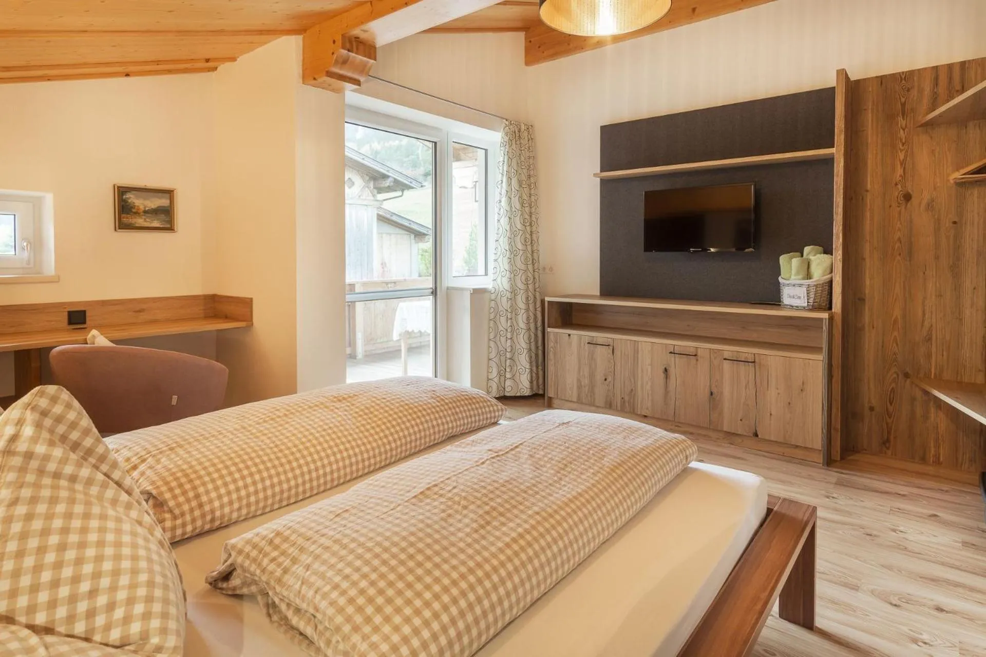 Bed in Stubaier Bauern Appartement