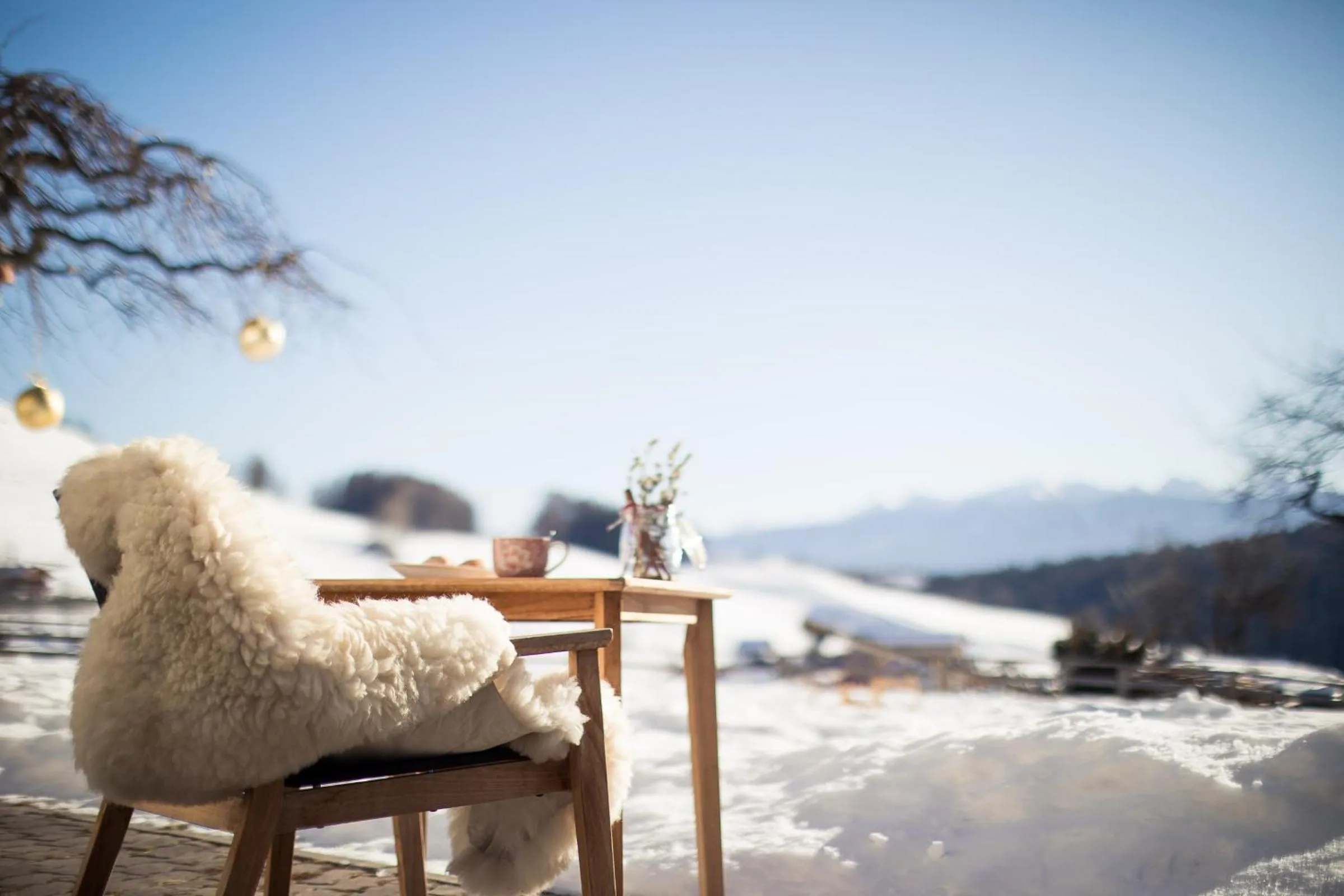 Mountain view in Hotel Dolomitenblick