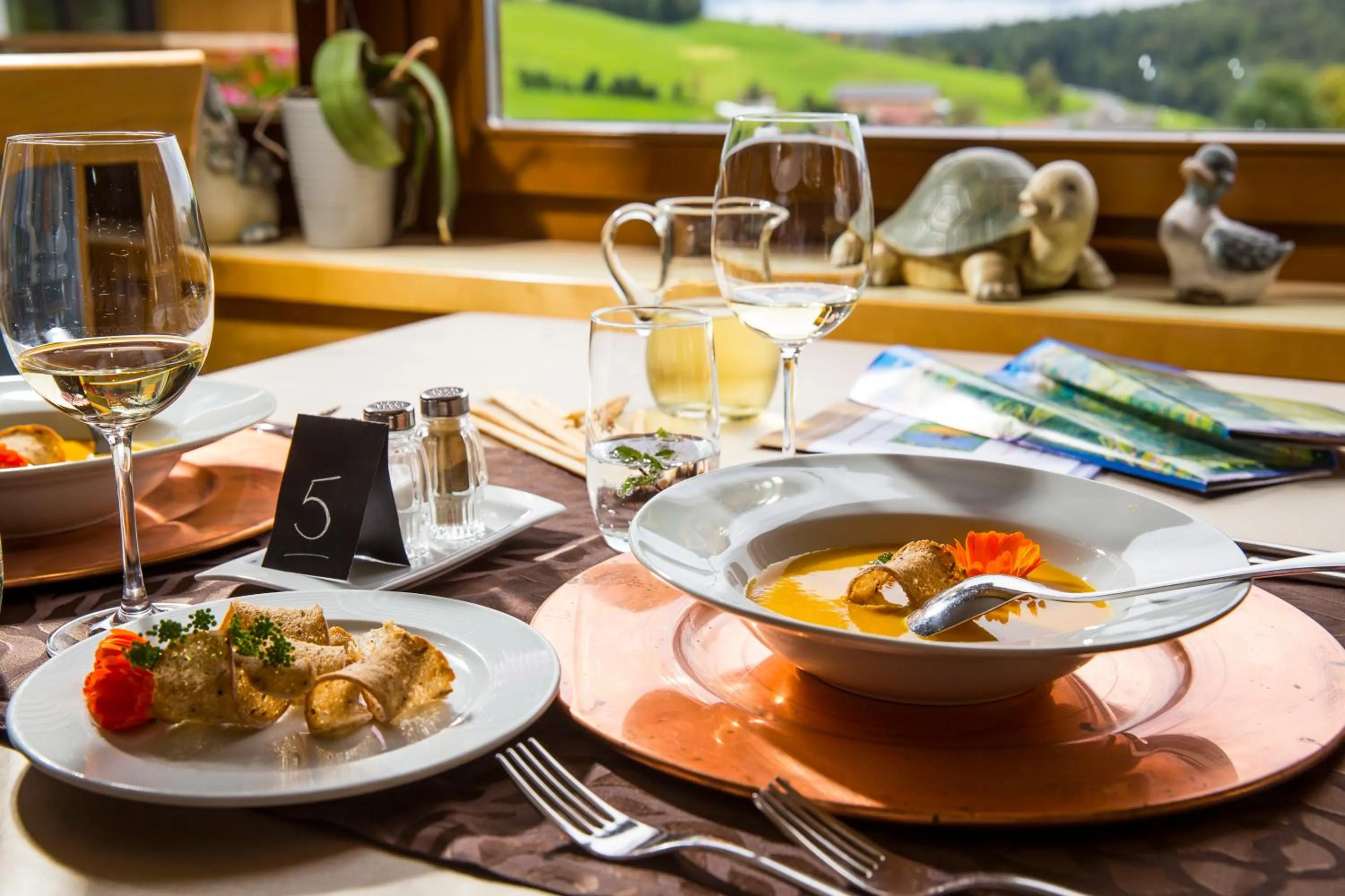 Restaurant/places to eat in Hotel Dolomitenblick