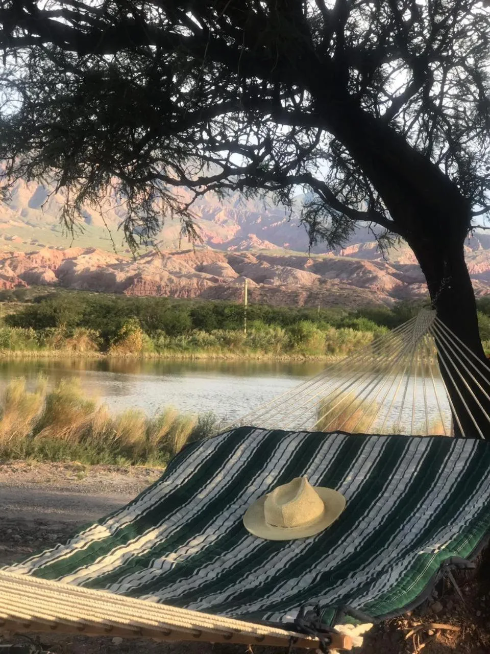 Lake view in Hotel Castillos de Cafayate