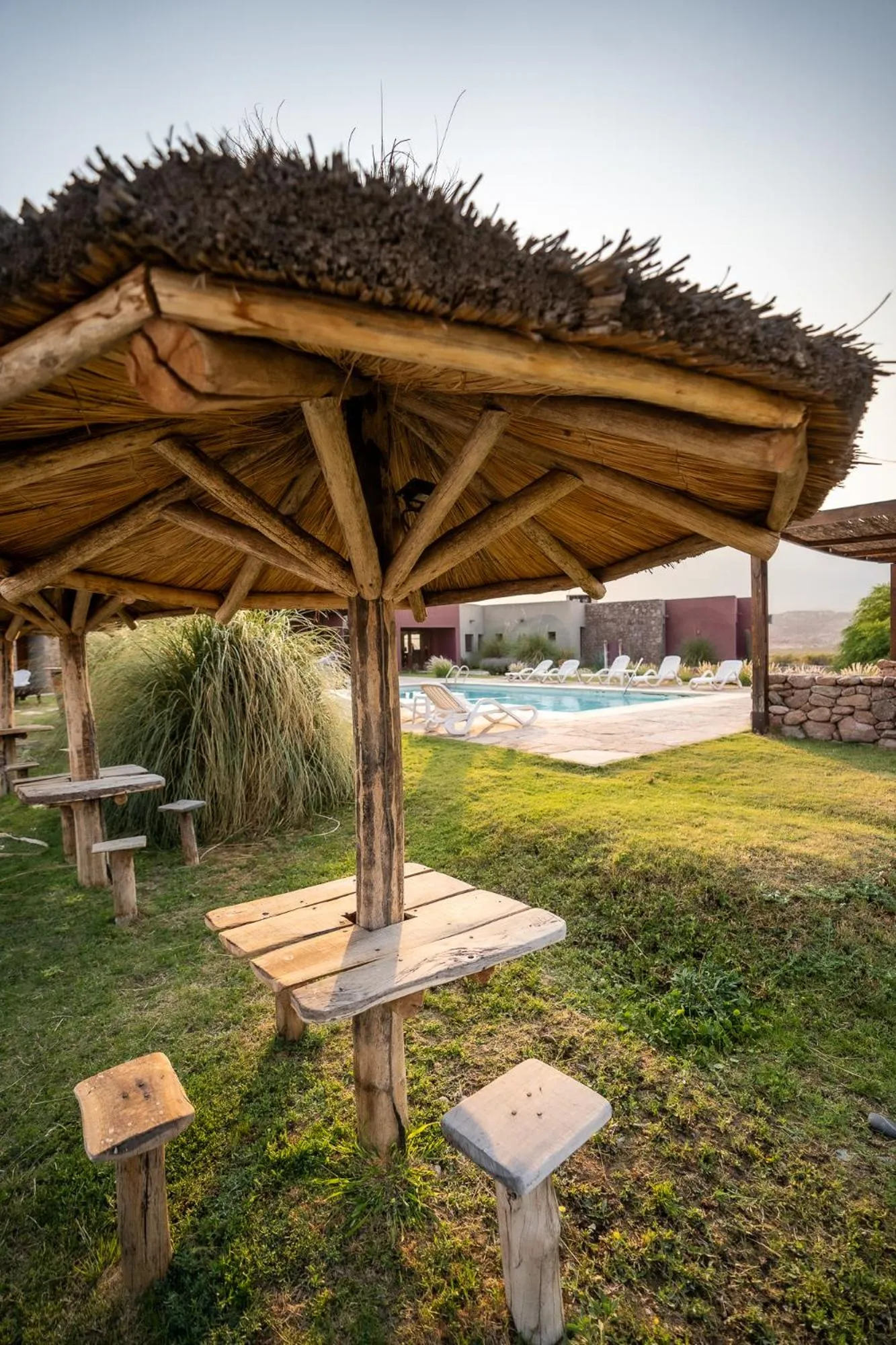 Swimming pool in Hotel Castillos de Cafayate