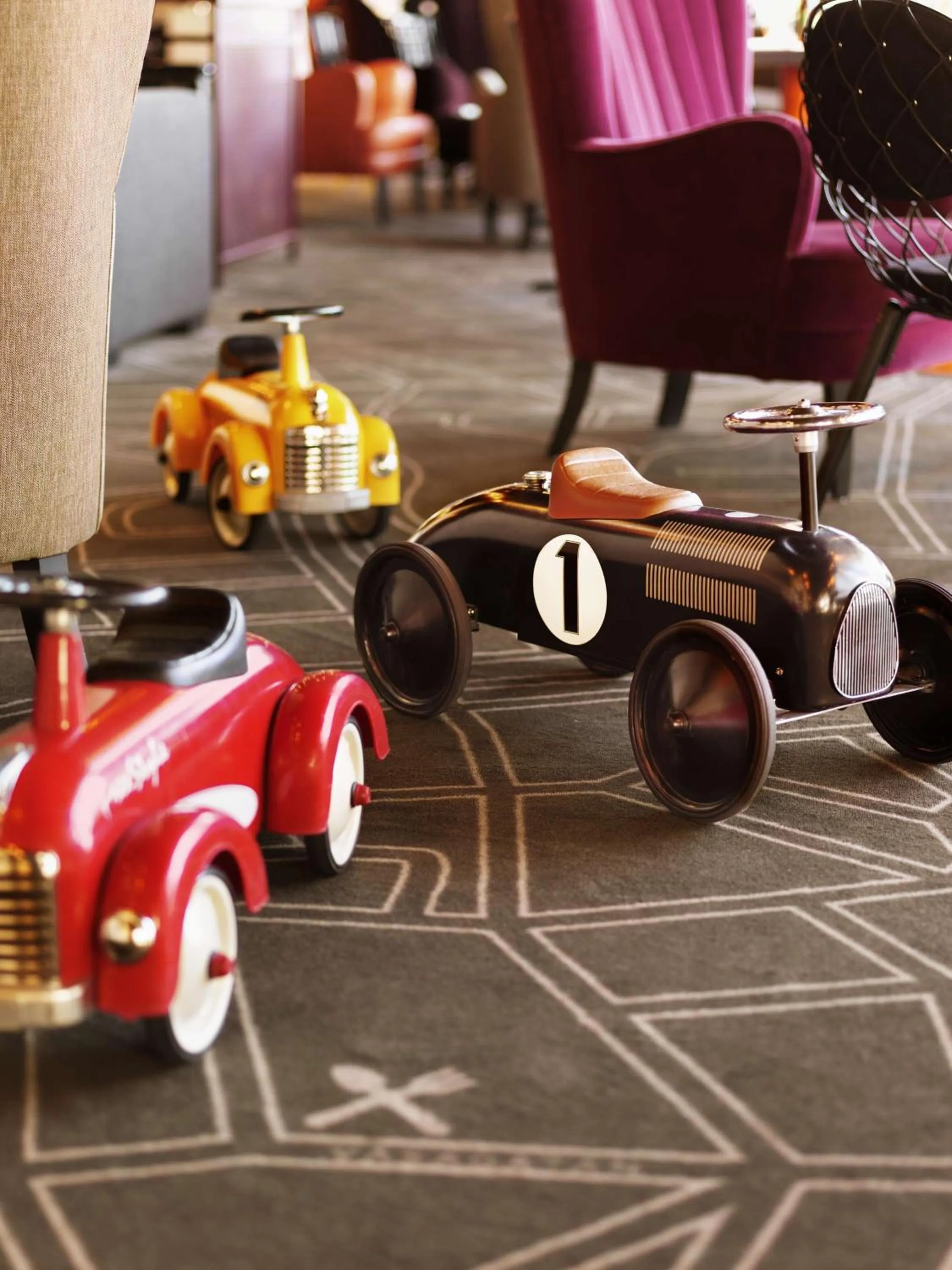 Lobby or reception in Scandic Upplands Väsby