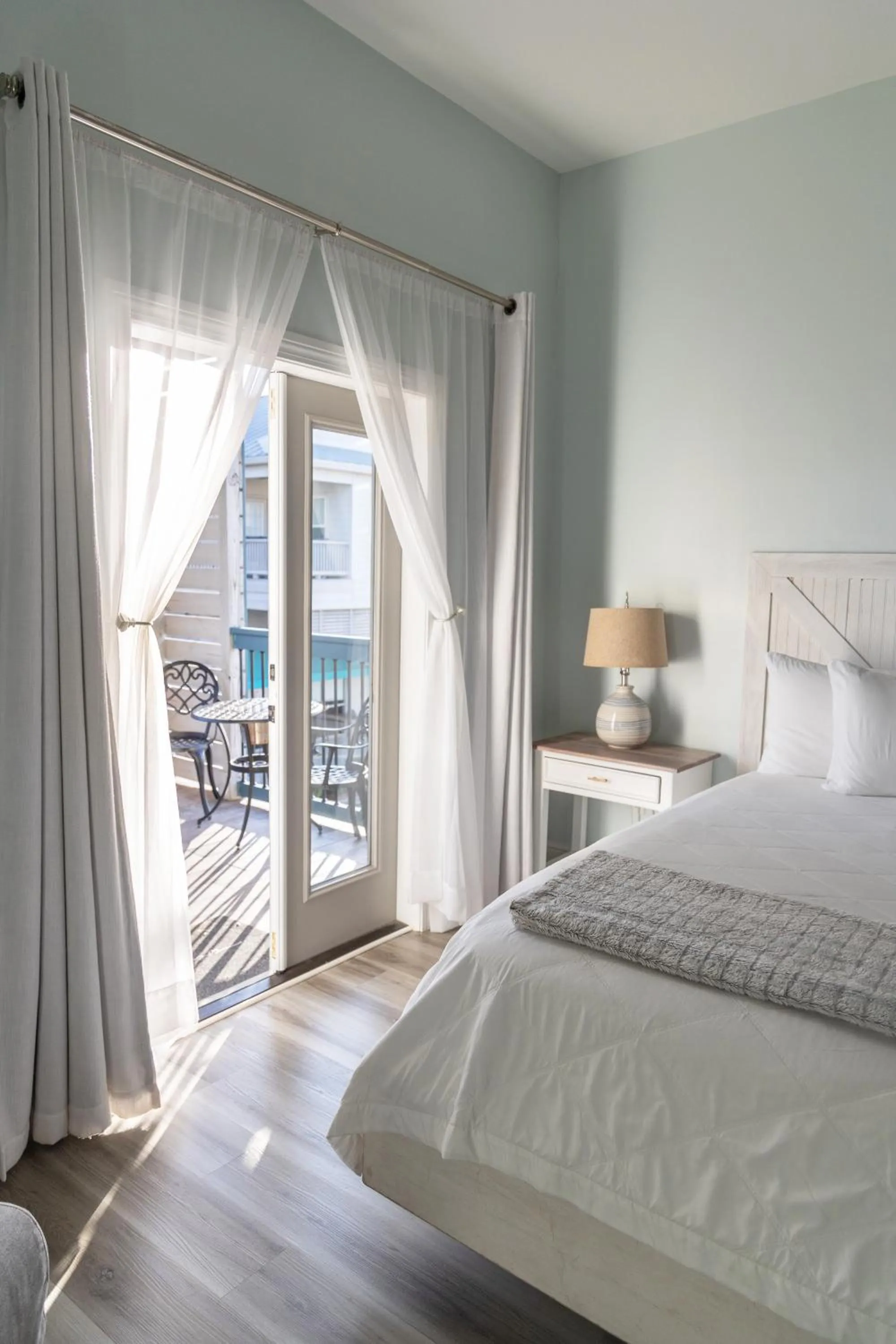 Bed in Hotel Whiskey in Pass Christian