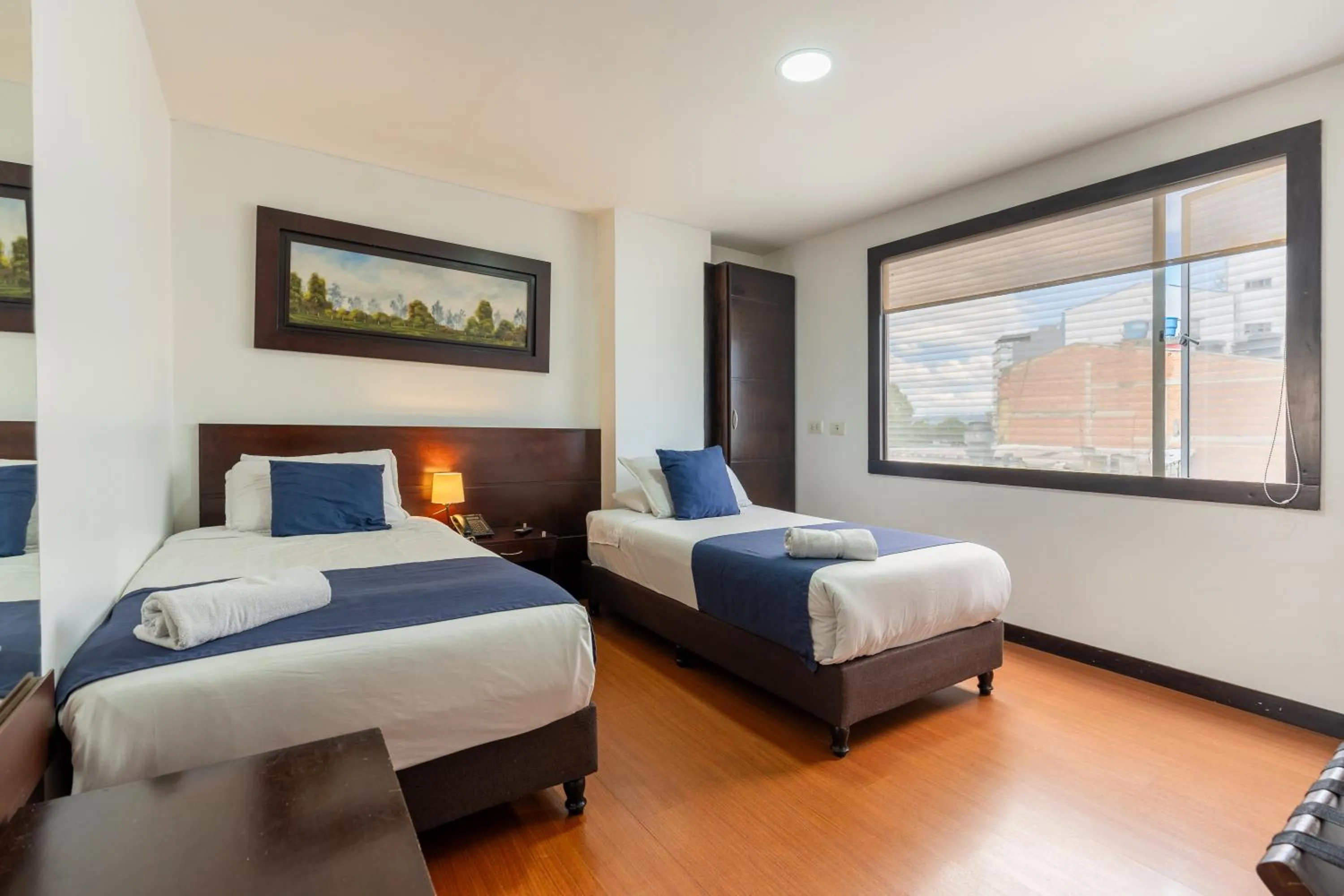 Bed in Hotel Bogota Resort