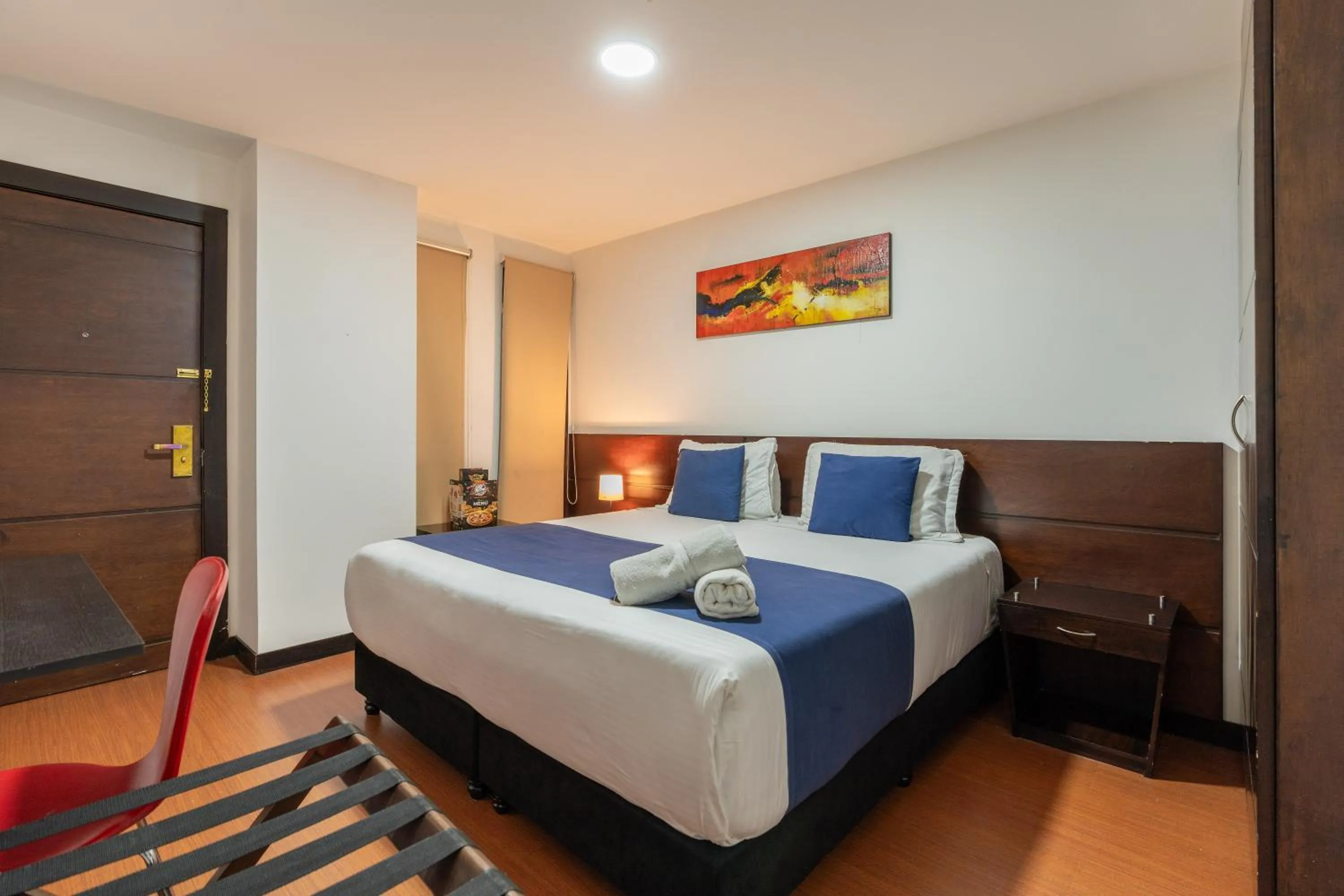 Bed in Hotel Bogota Resort