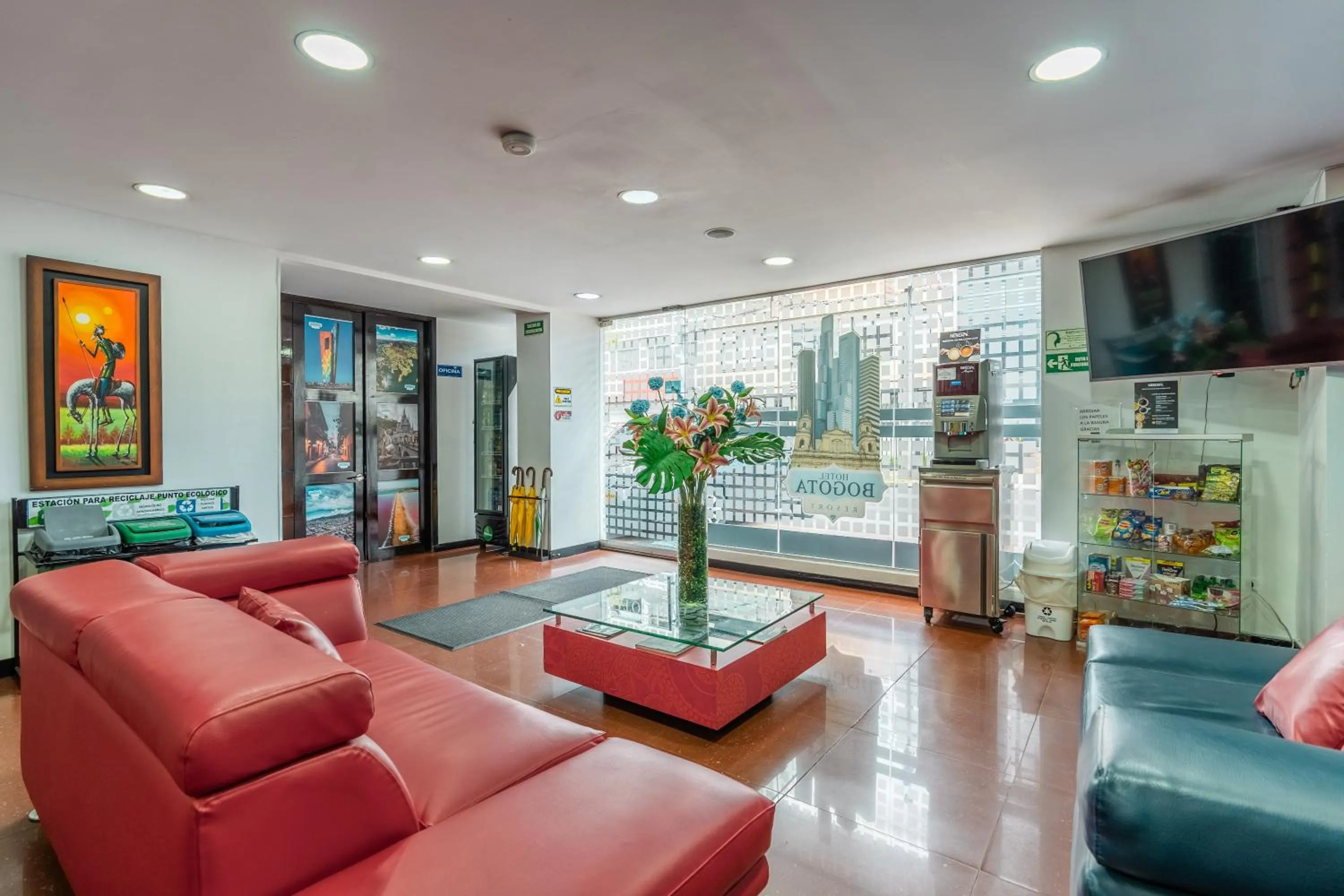 Lobby or reception in Hotel Bogota Resort