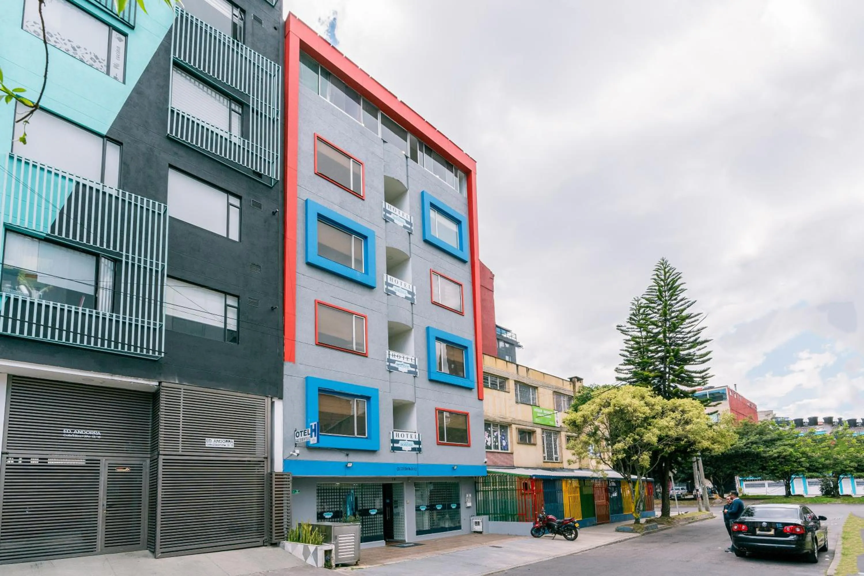 Facade/entrance in Hotel Bogota Resort
