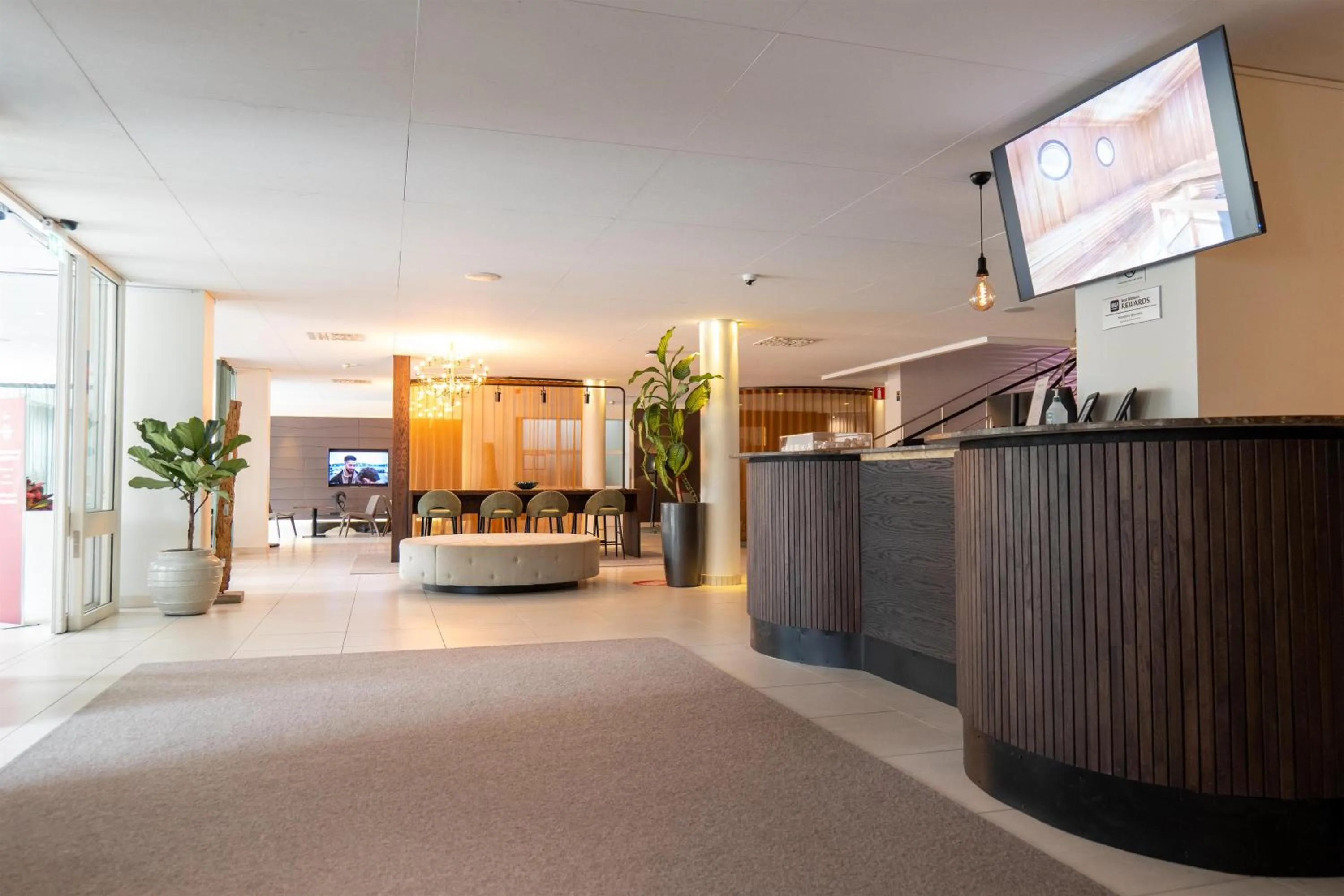 Lobby or reception in Best Western Plus Skogshöjd