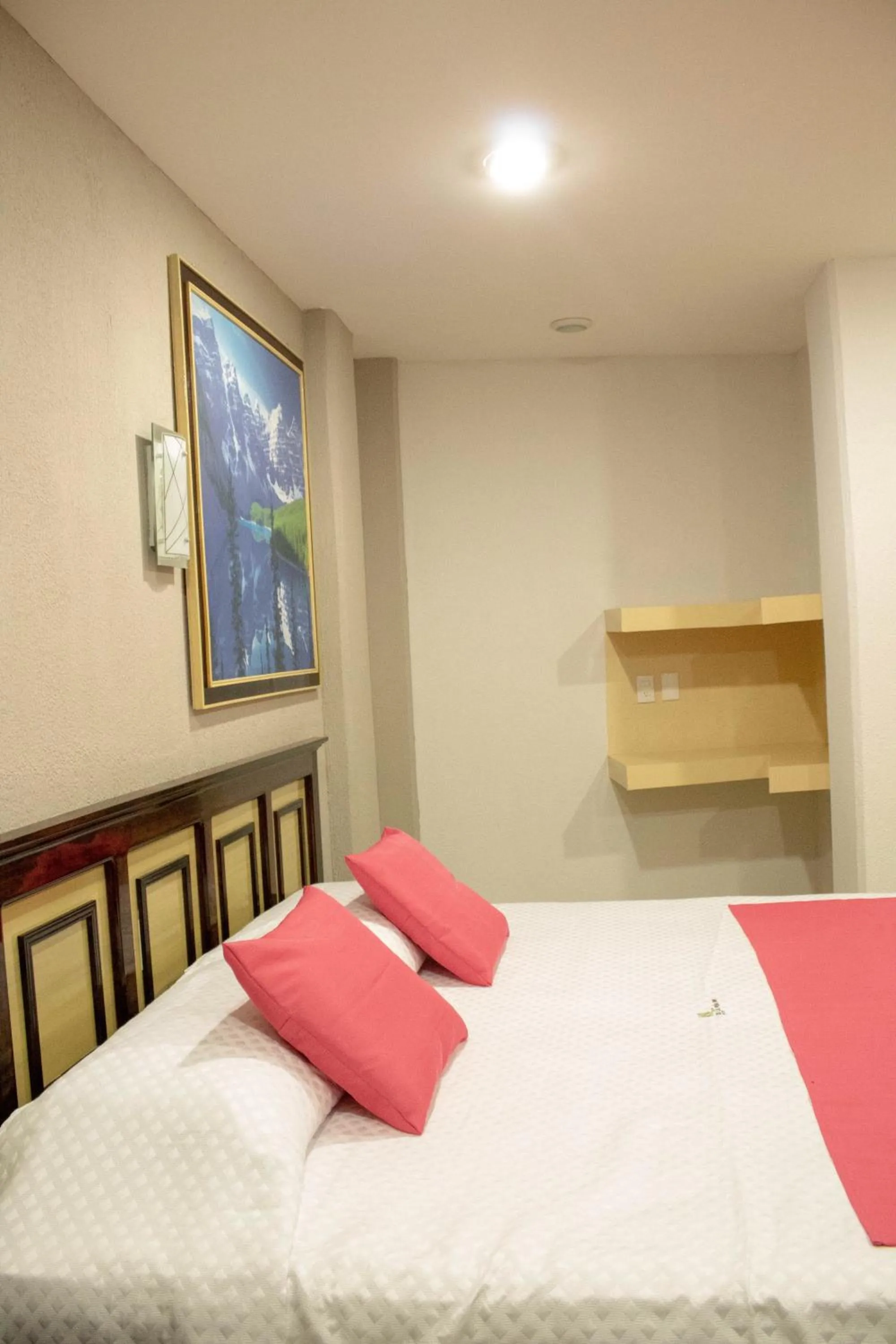 Bed in HOTEL DE LA PEÑA INN