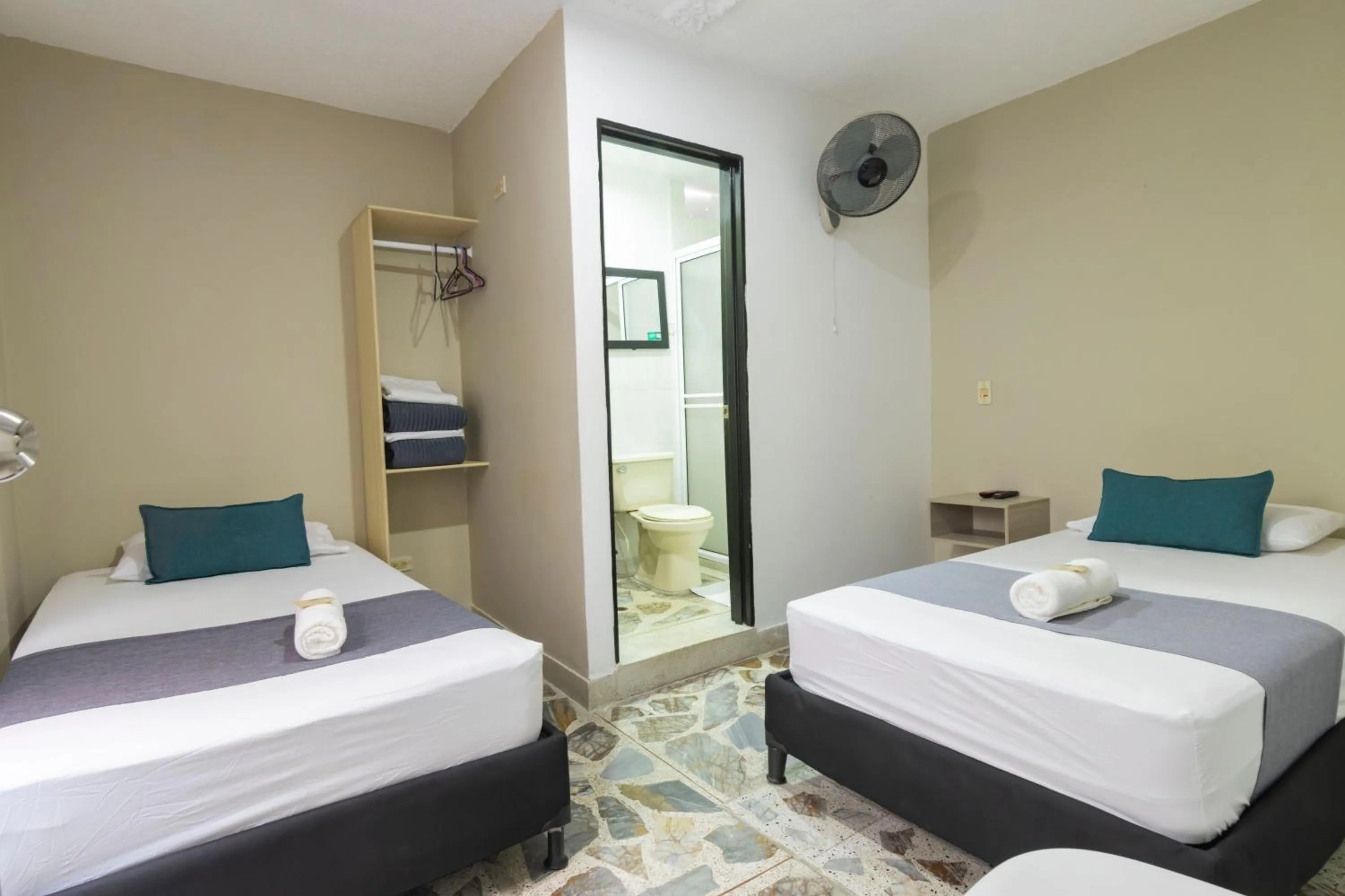 Bedroom, Bed in Ayenda 1228 Balcones de la 70