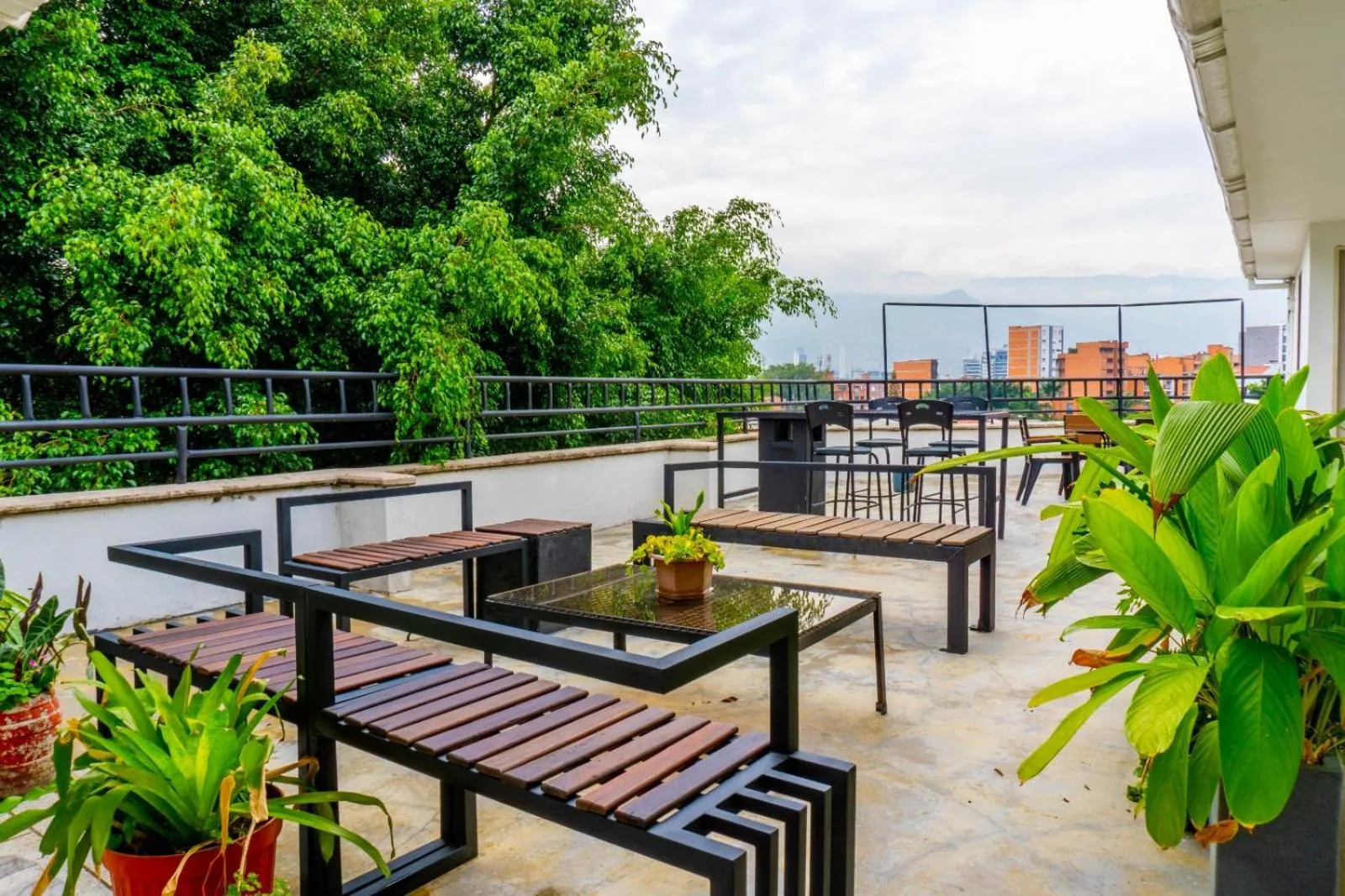 Balcony/Terrace in Ayenda 1228 Balcones de la 70