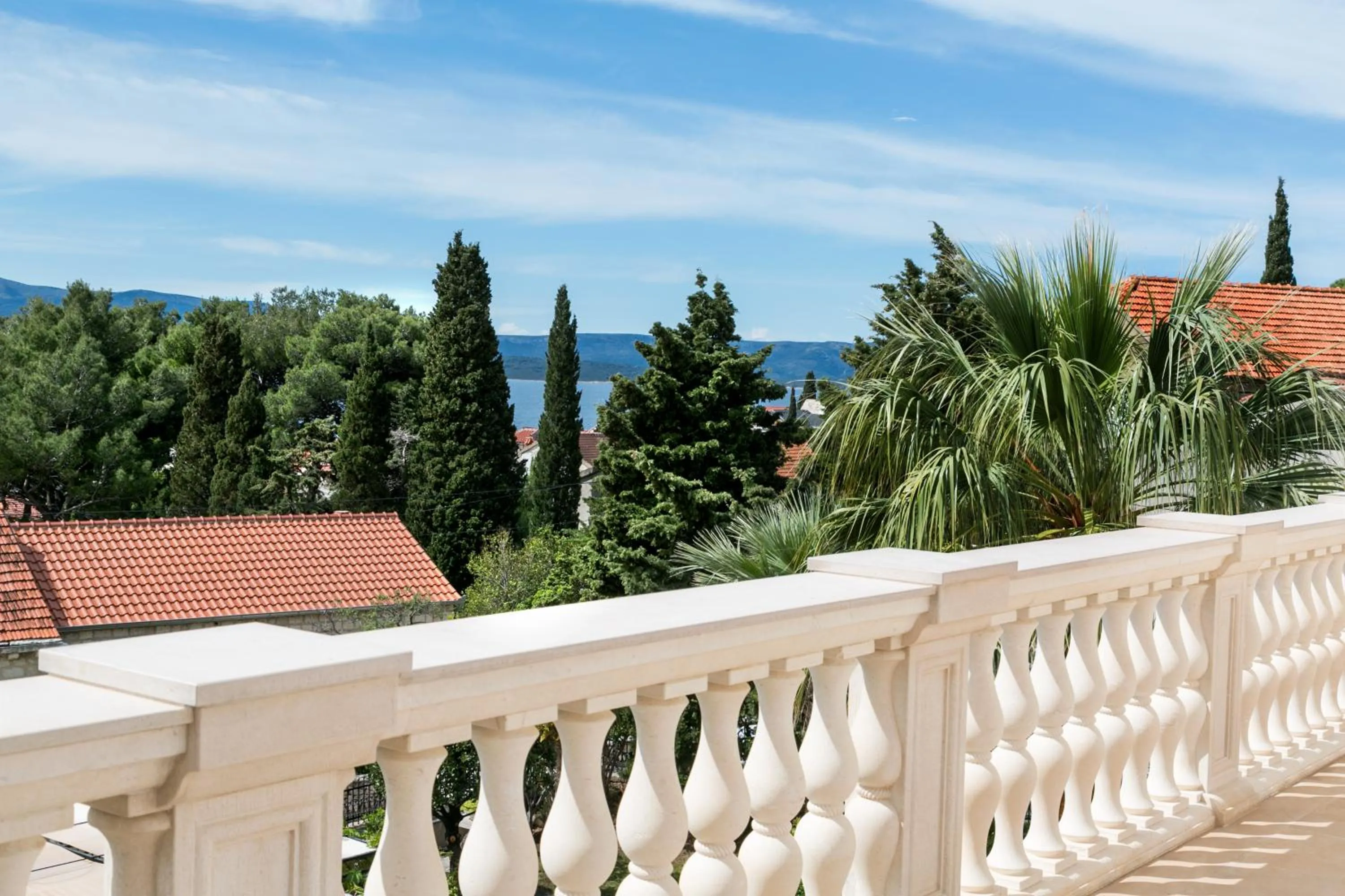 Balcony/Terrace in Villa Giardino Heritage Boutique Hotel Bol