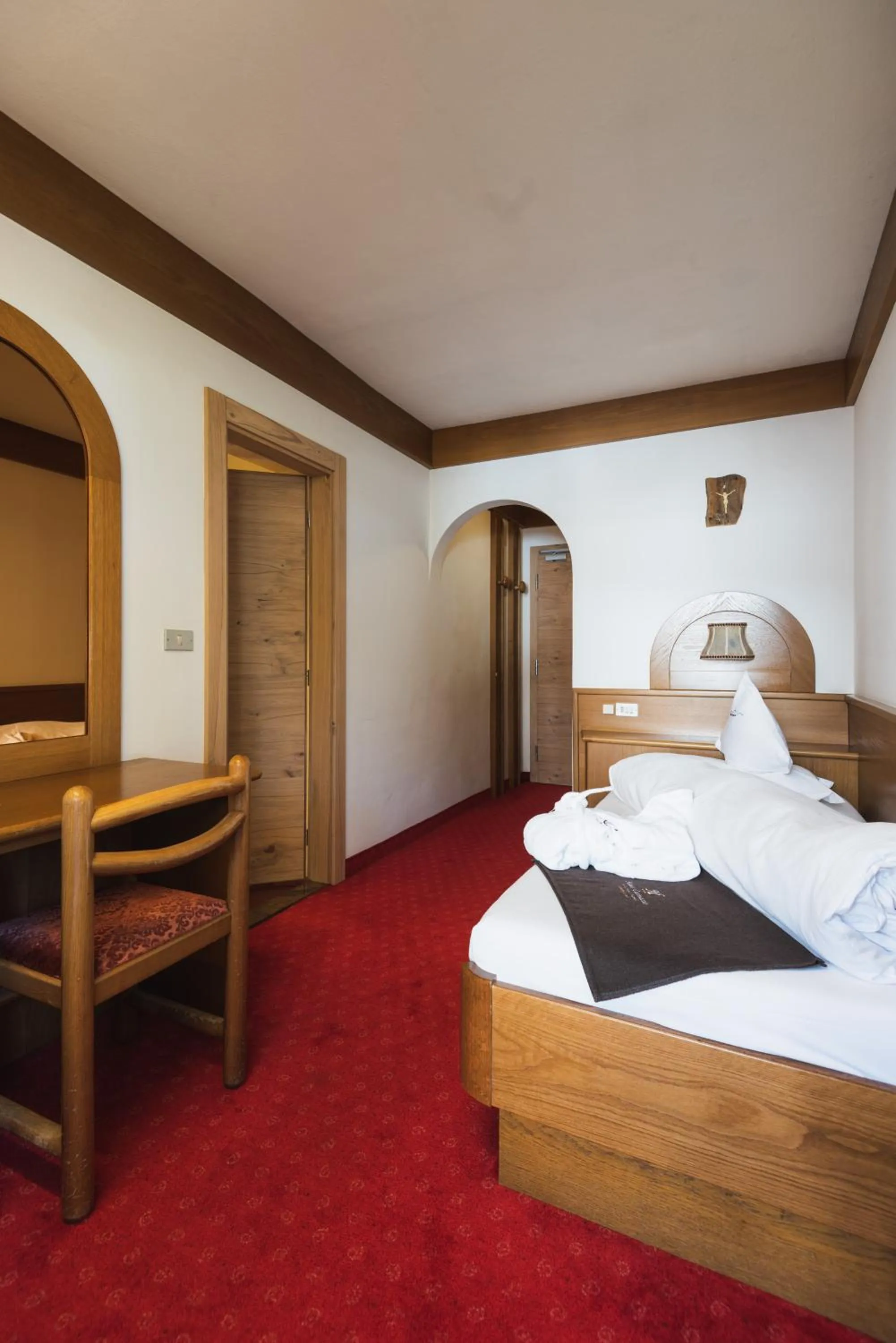 Bed in Hotel Catinaccio