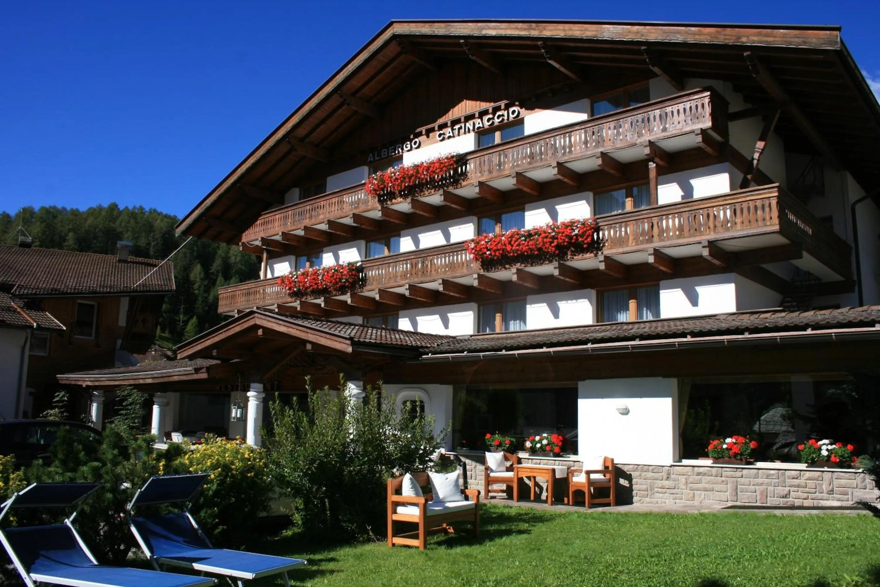 Property building in Hotel Catinaccio