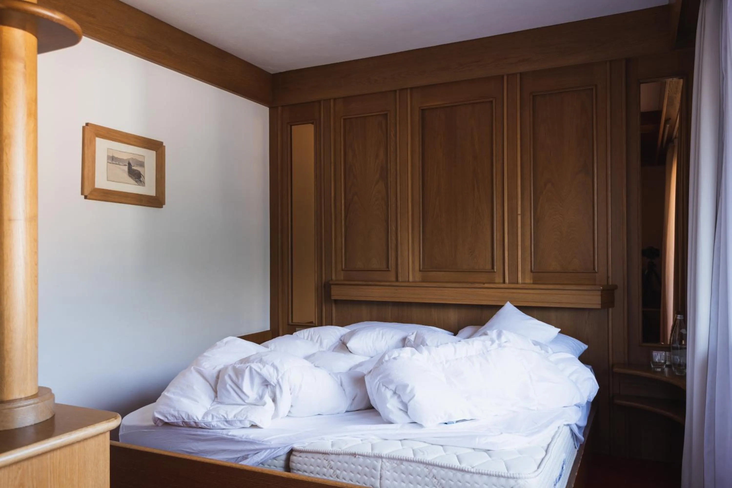 Bed in Hotel Catinaccio