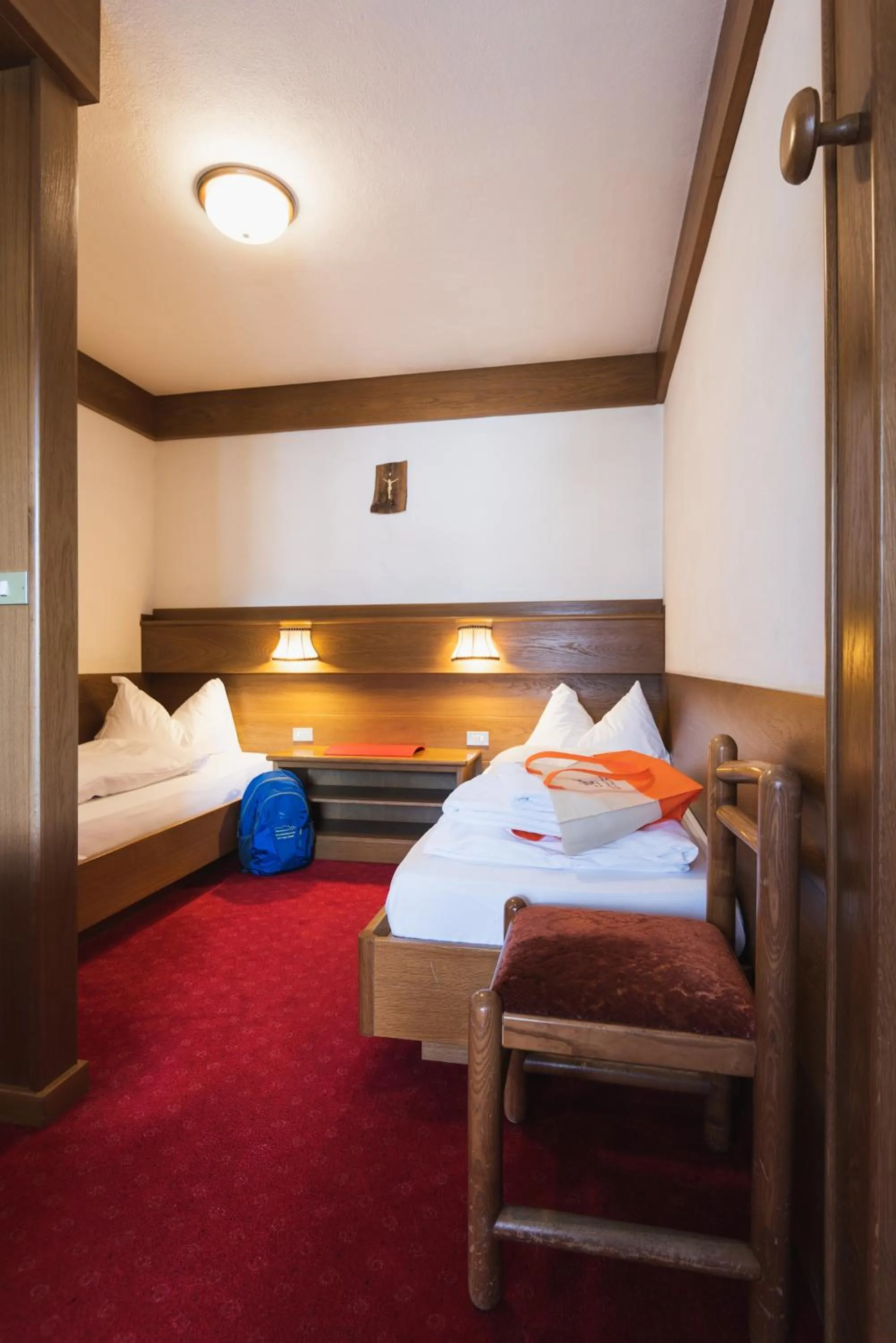 Bed in Hotel Catinaccio