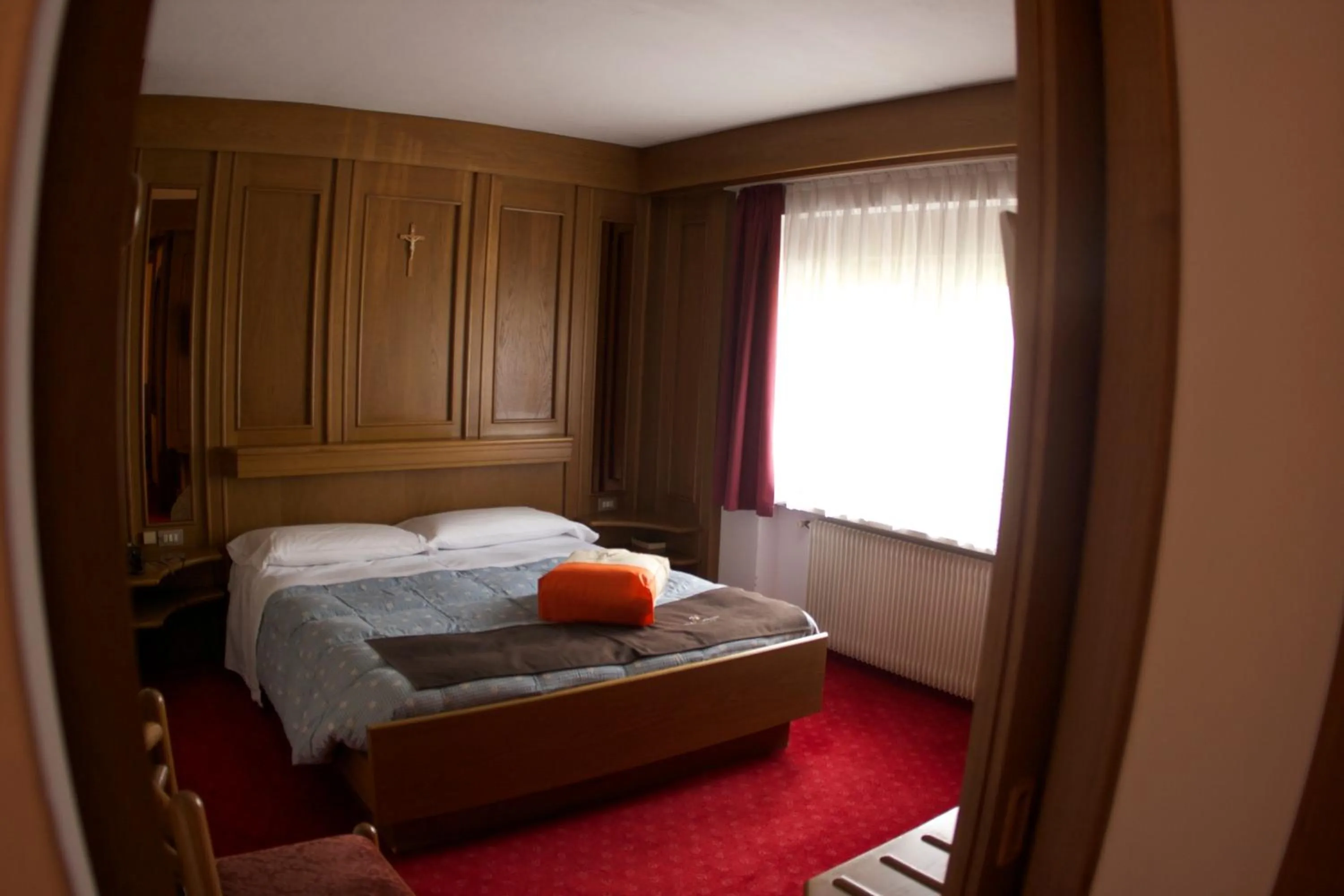 Bed in Hotel Catinaccio