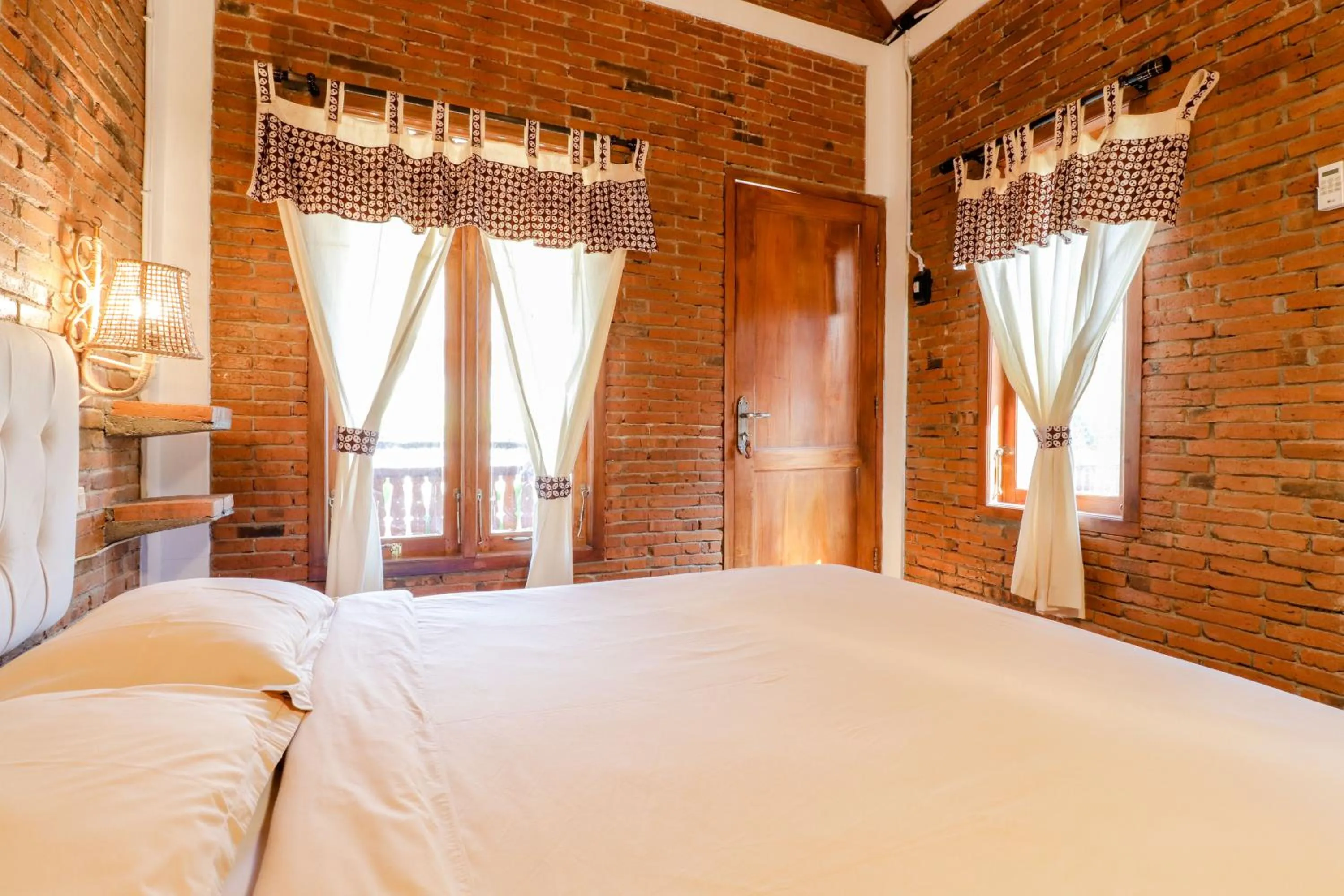 Bedroom, Bed in Omah Teras Bata Guesthouse