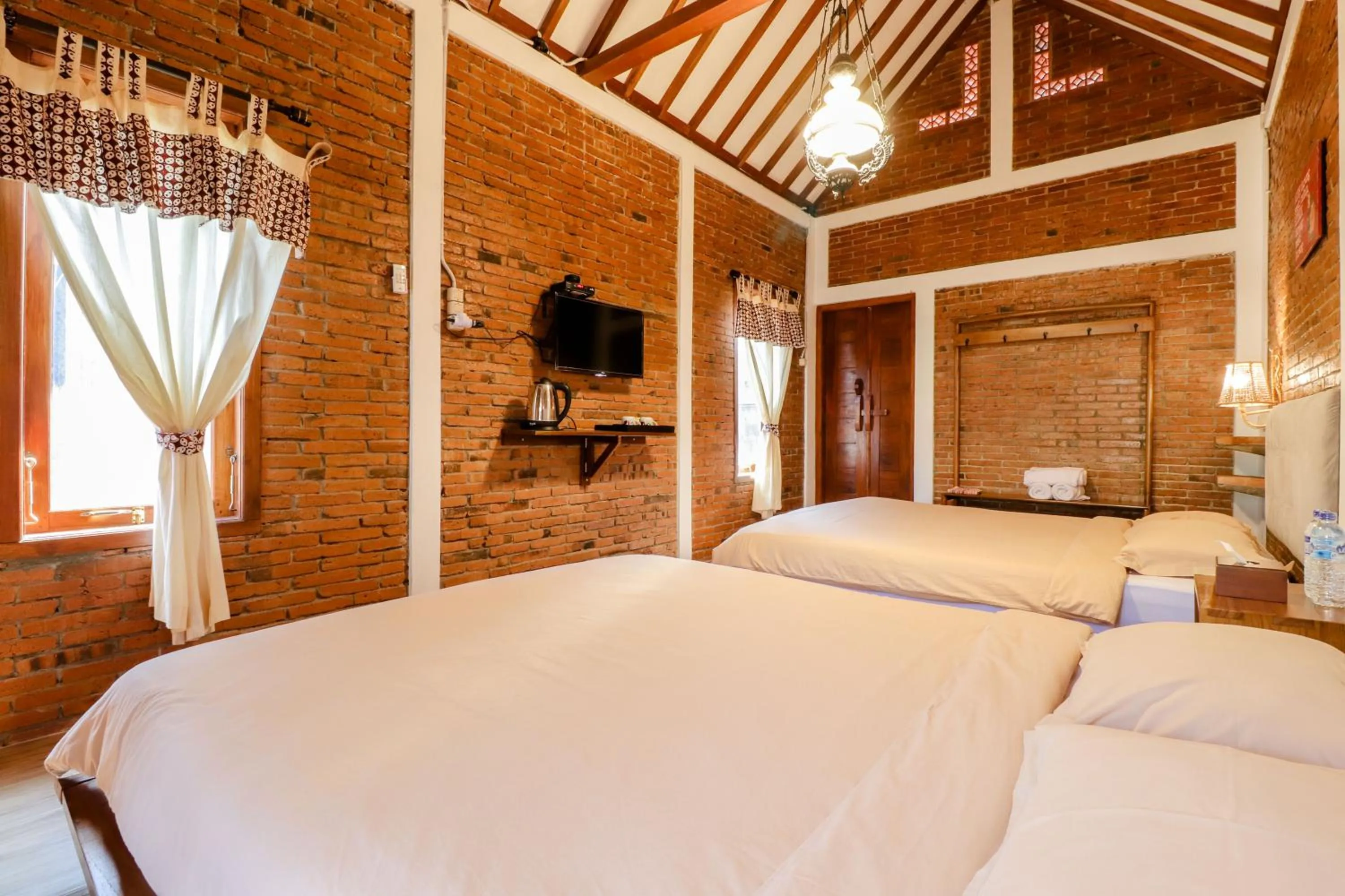 Bedroom, Bed in Omah Teras Bata Guesthouse