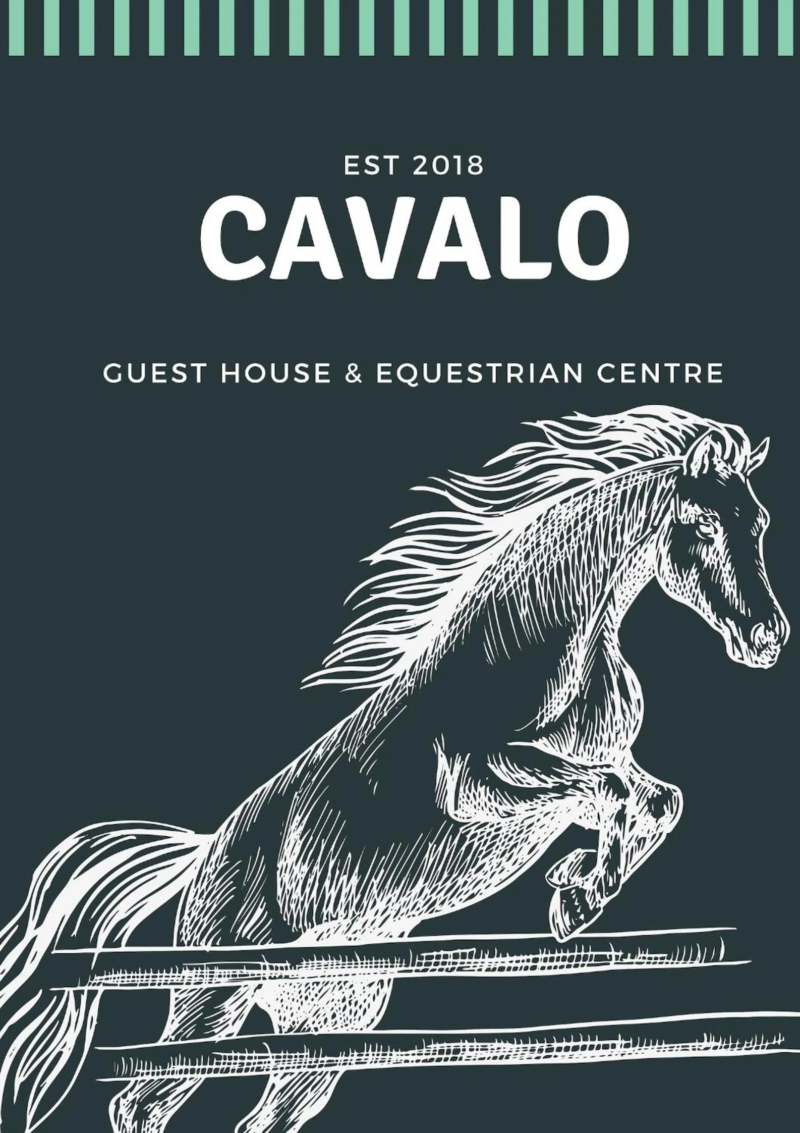 Property logo or sign in Cavalo Guesthouse & Equestrian Estate