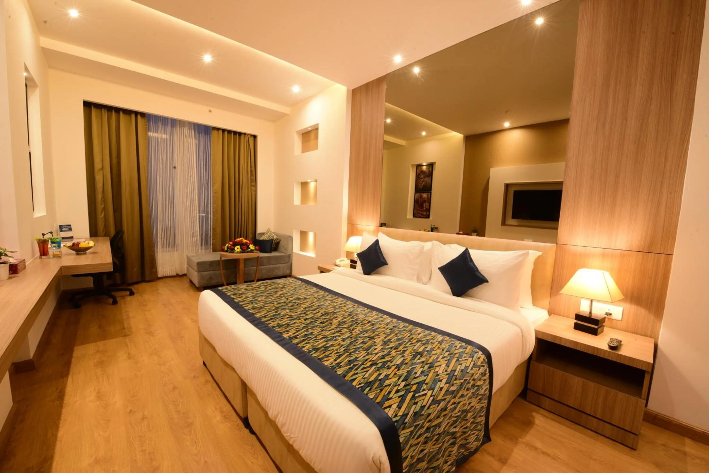 Bedroom, Bed in SureStay Plus by Best Western Amritsar