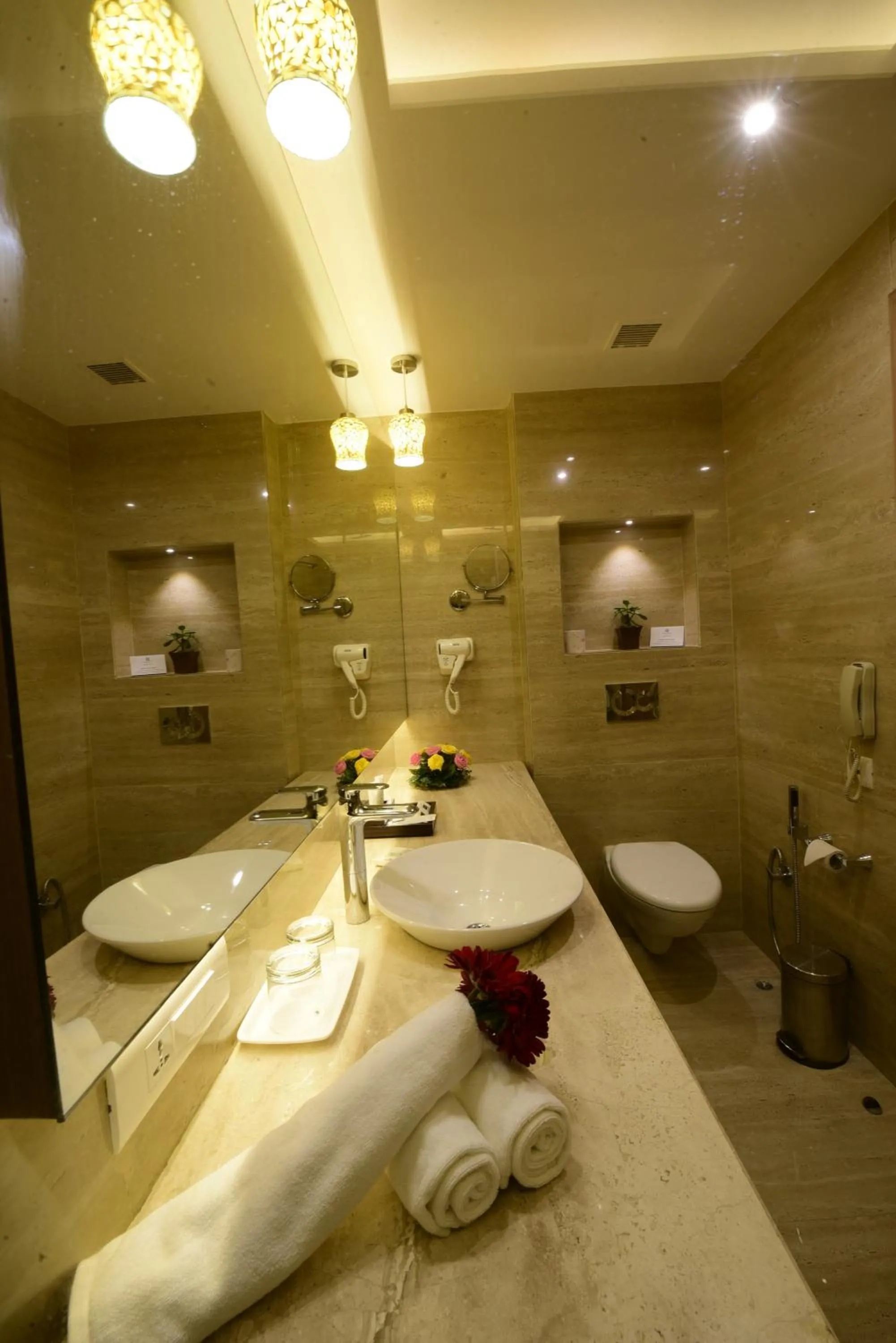 Bathroom in SureStay Plus by Best Western Amritsar