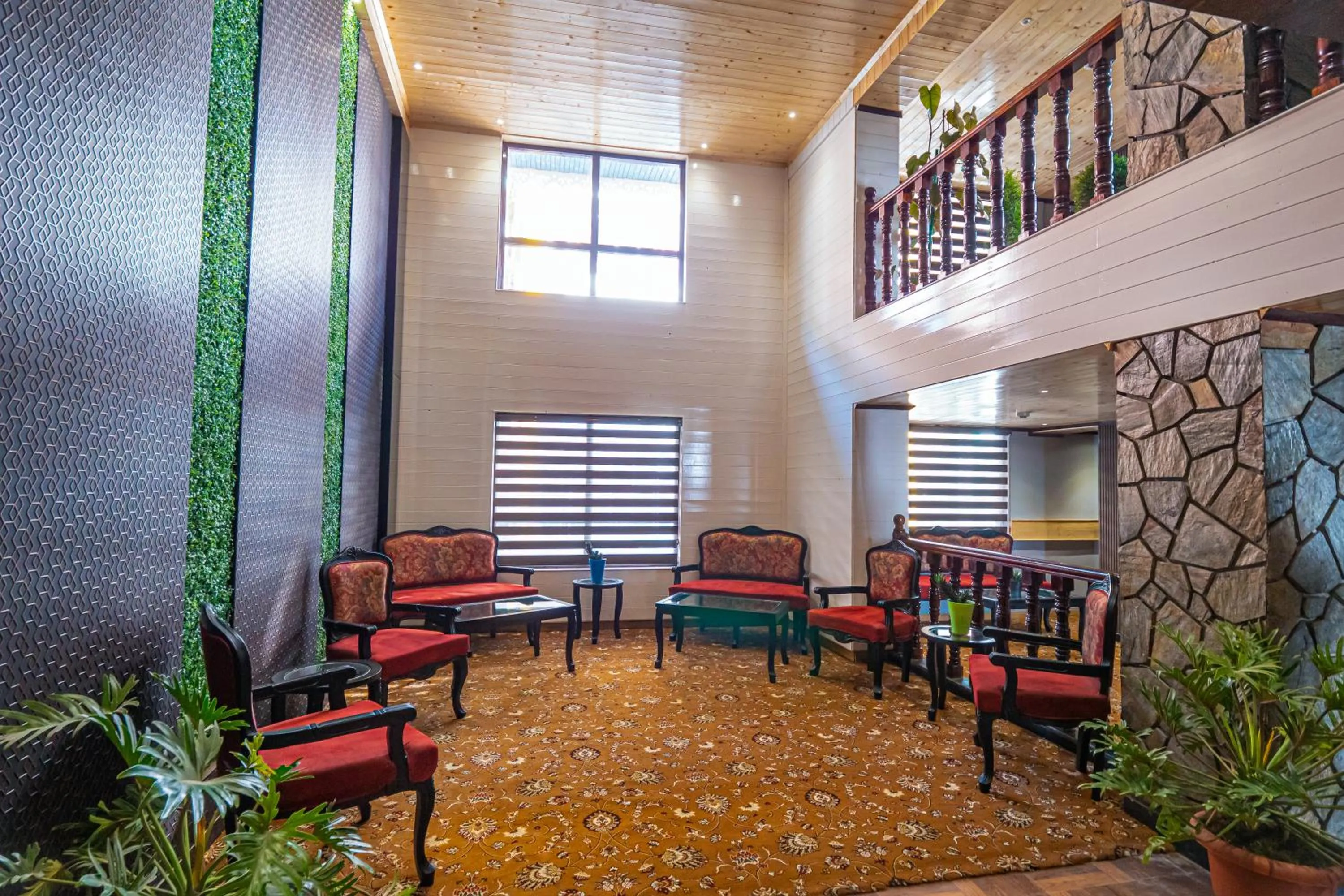 Living room in Yashshree Mall Road Darjeeling