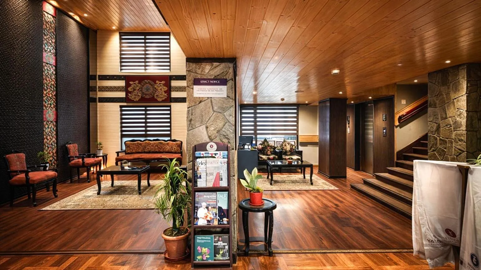 Lobby or reception in Yashshree Mall Road Darjeeling