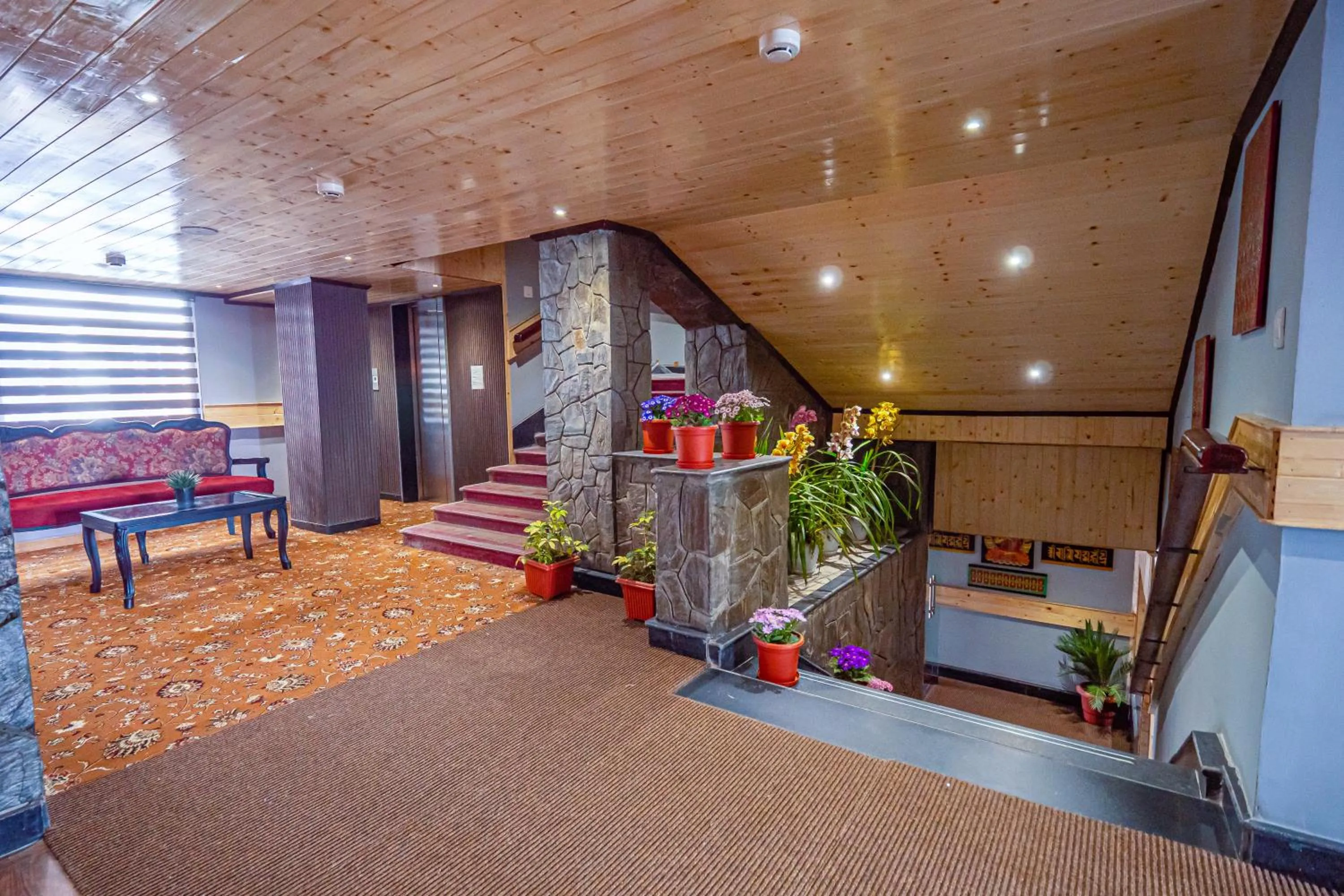 Lobby or reception in Yashshree Mall Road Darjeeling