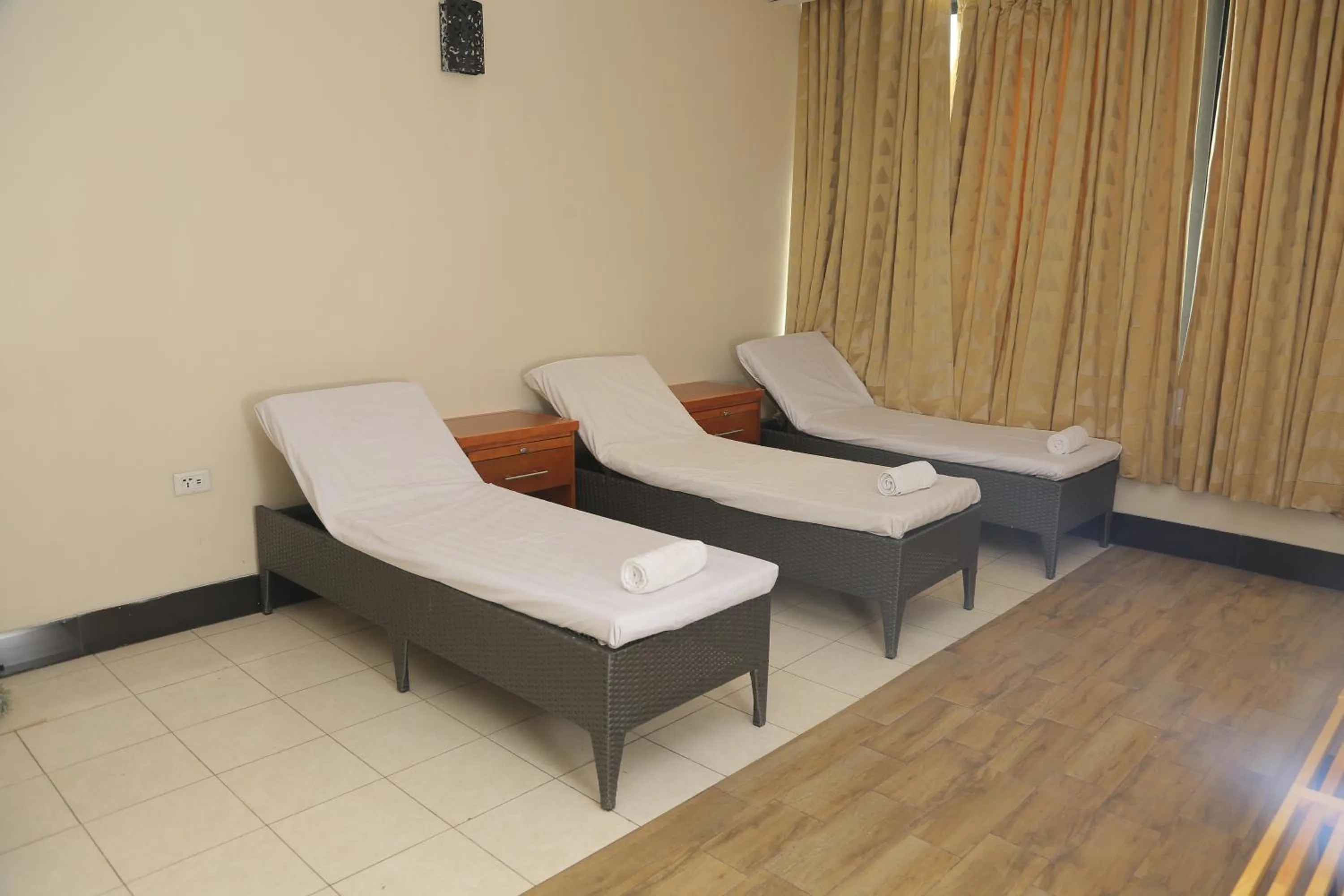 Sauna in The HUB Hotel