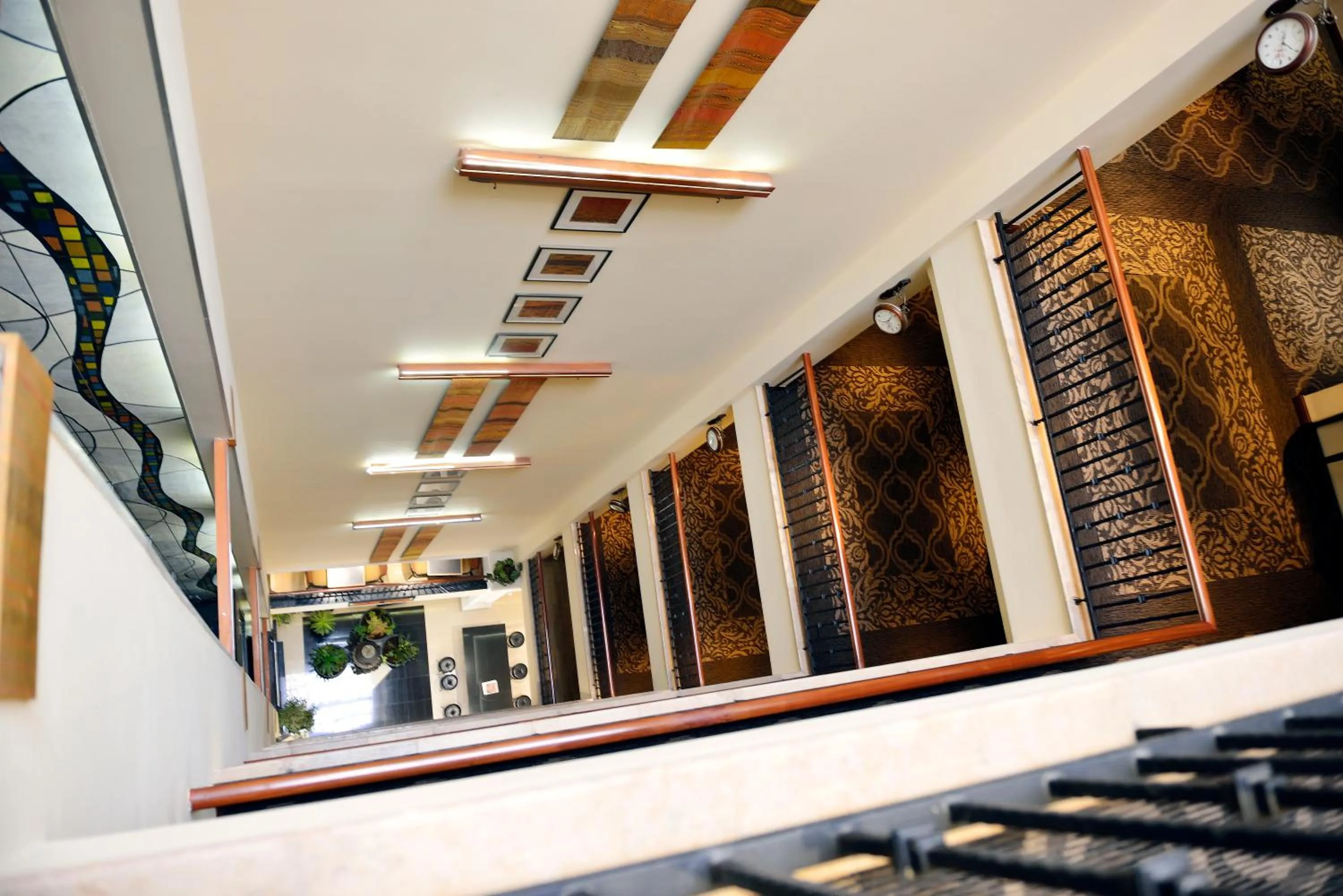 Decorative detail in The HUB Hotel