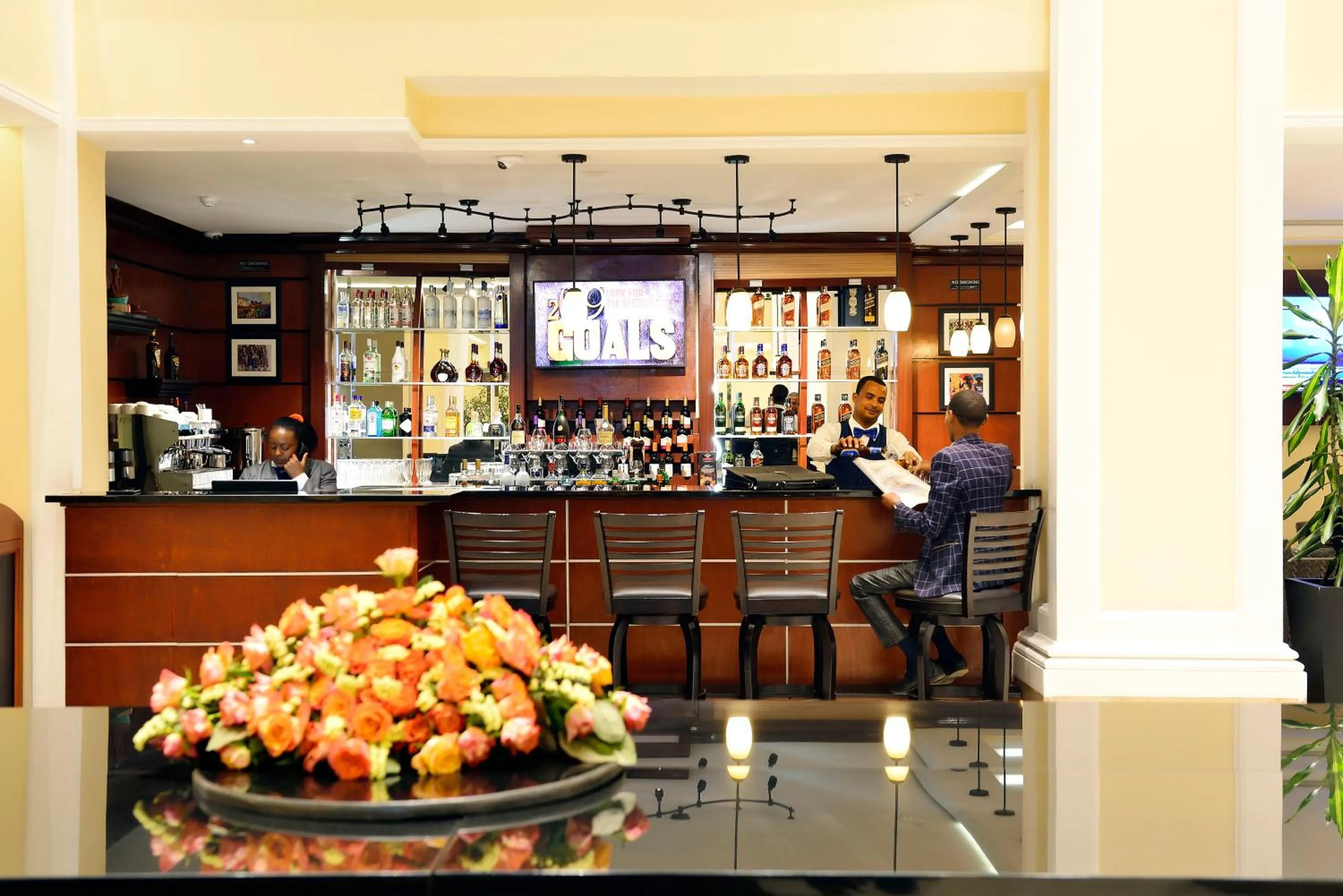 Lounge or bar in The HUB Hotel