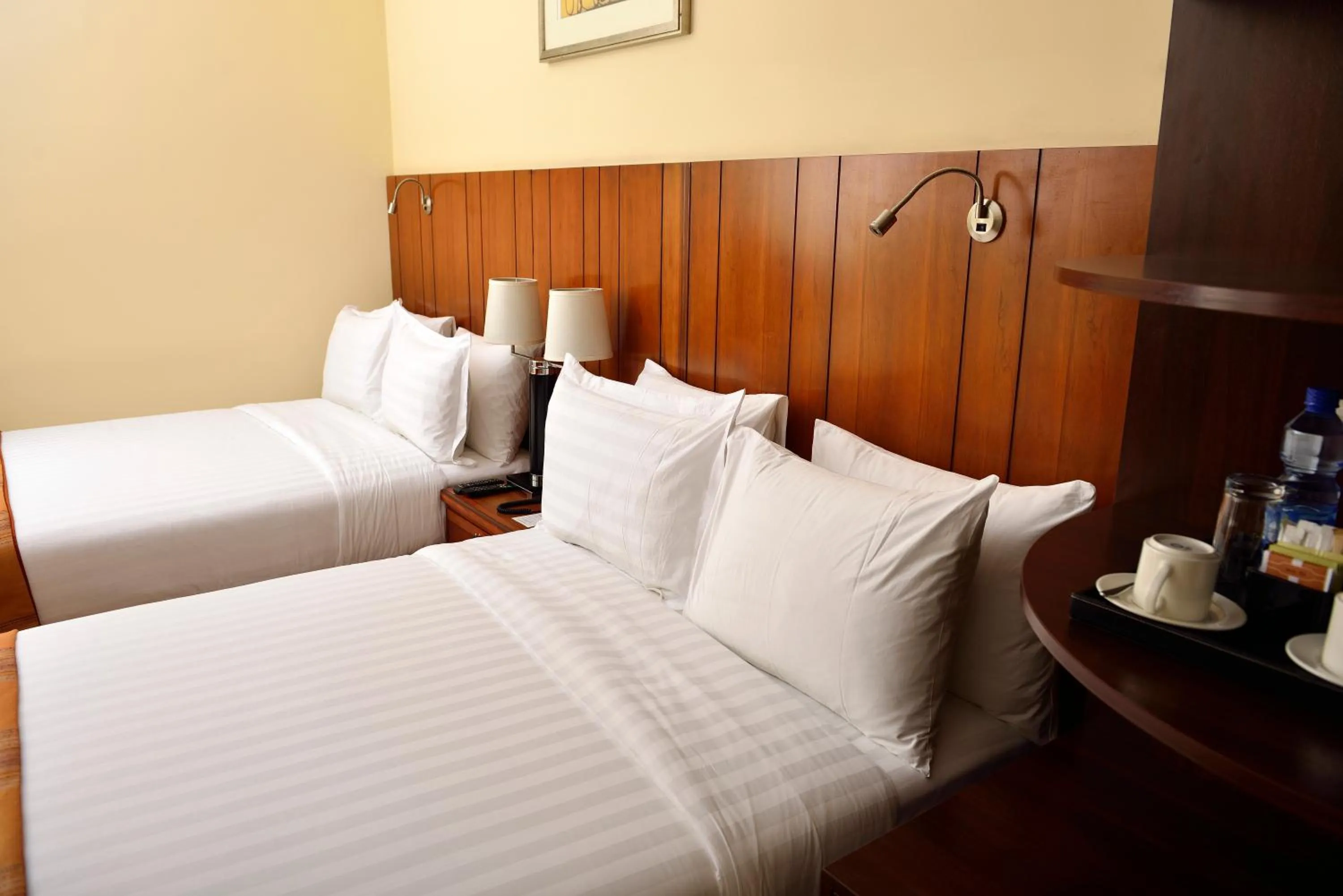 Bed in The HUB Hotel