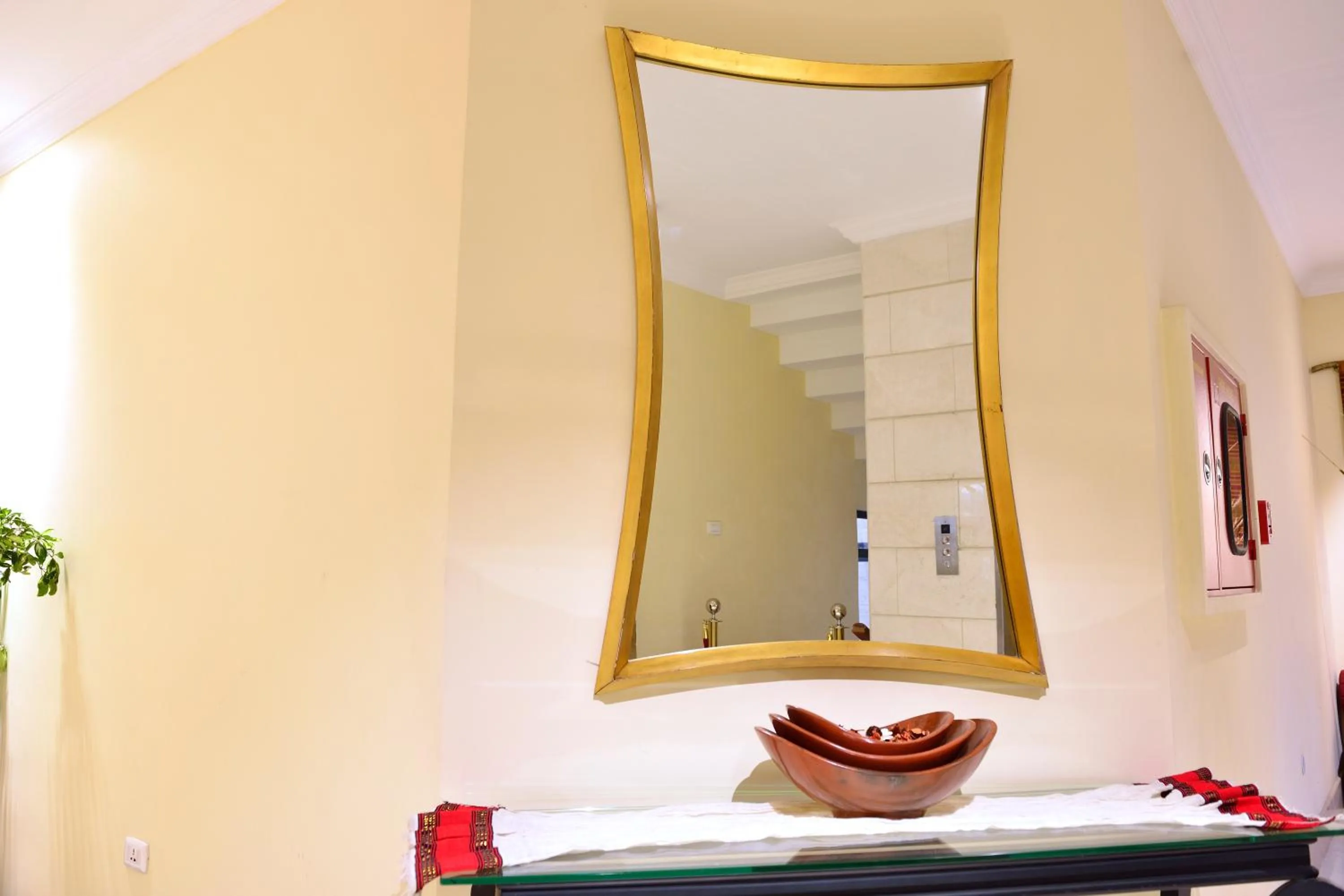 Decorative detail in The HUB Hotel